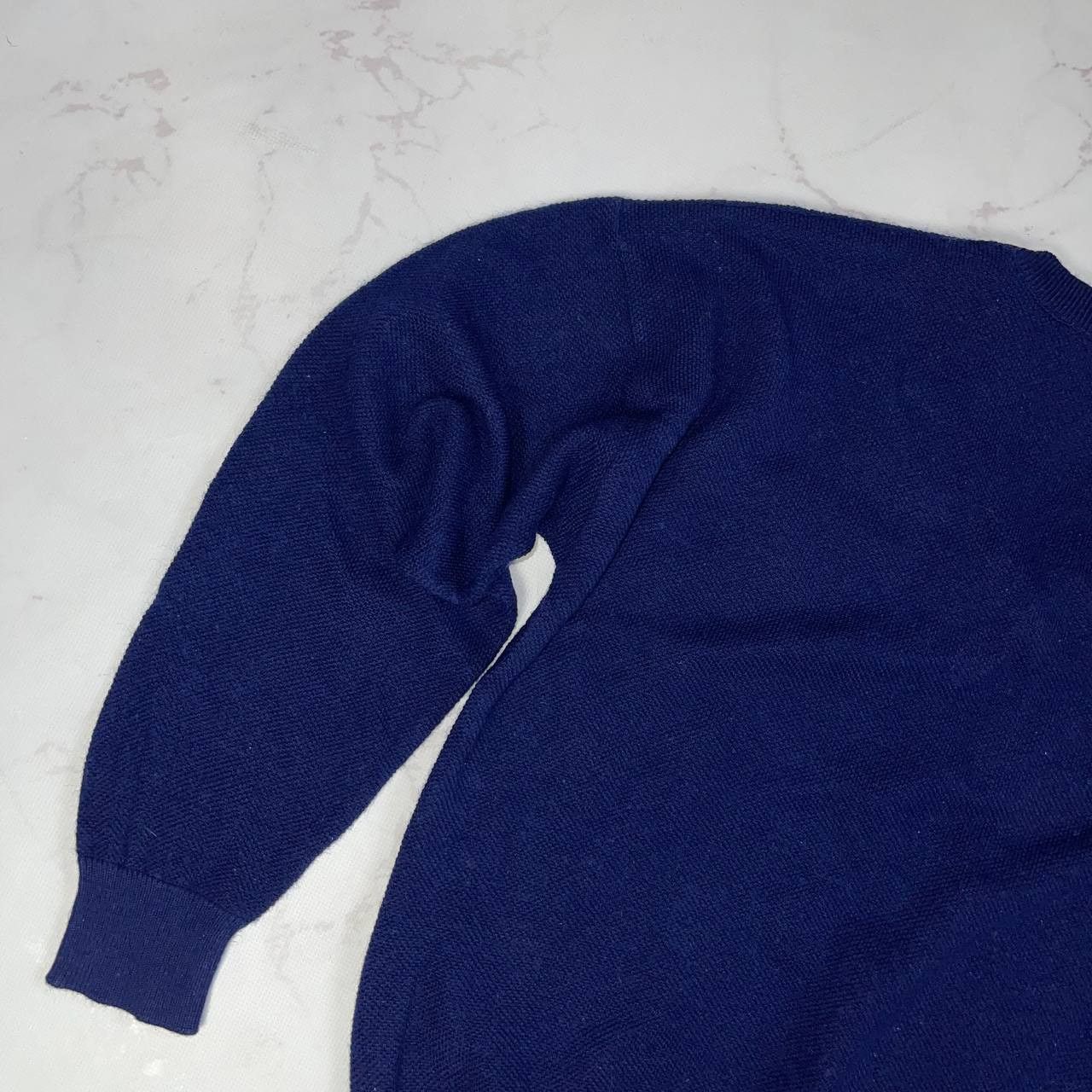 Lacoste LACOSTE VNECK SWEATER Izod Navy Blue Size XL Size US XL / EU 56 / 4 - 9 Thumbnail