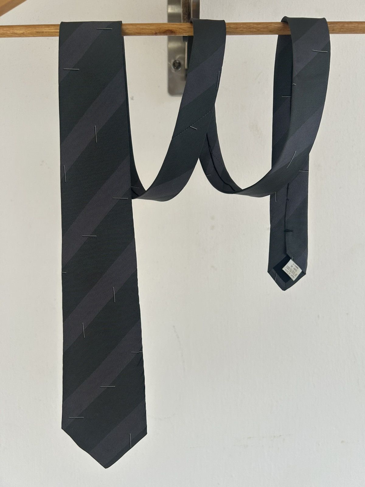 Pierre Balmain Pierre Balmain Vintage Tie Black Size ONE SIZE - 1 Thumbnail