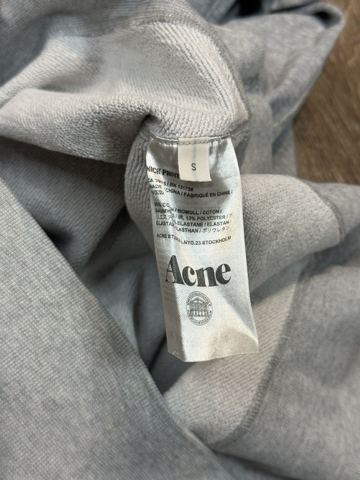 Acne Studios × Vintage Vintage Acne Magnetic Sweatshirt Size US S / EU 44-46 / 1 - 6 Thumbnail