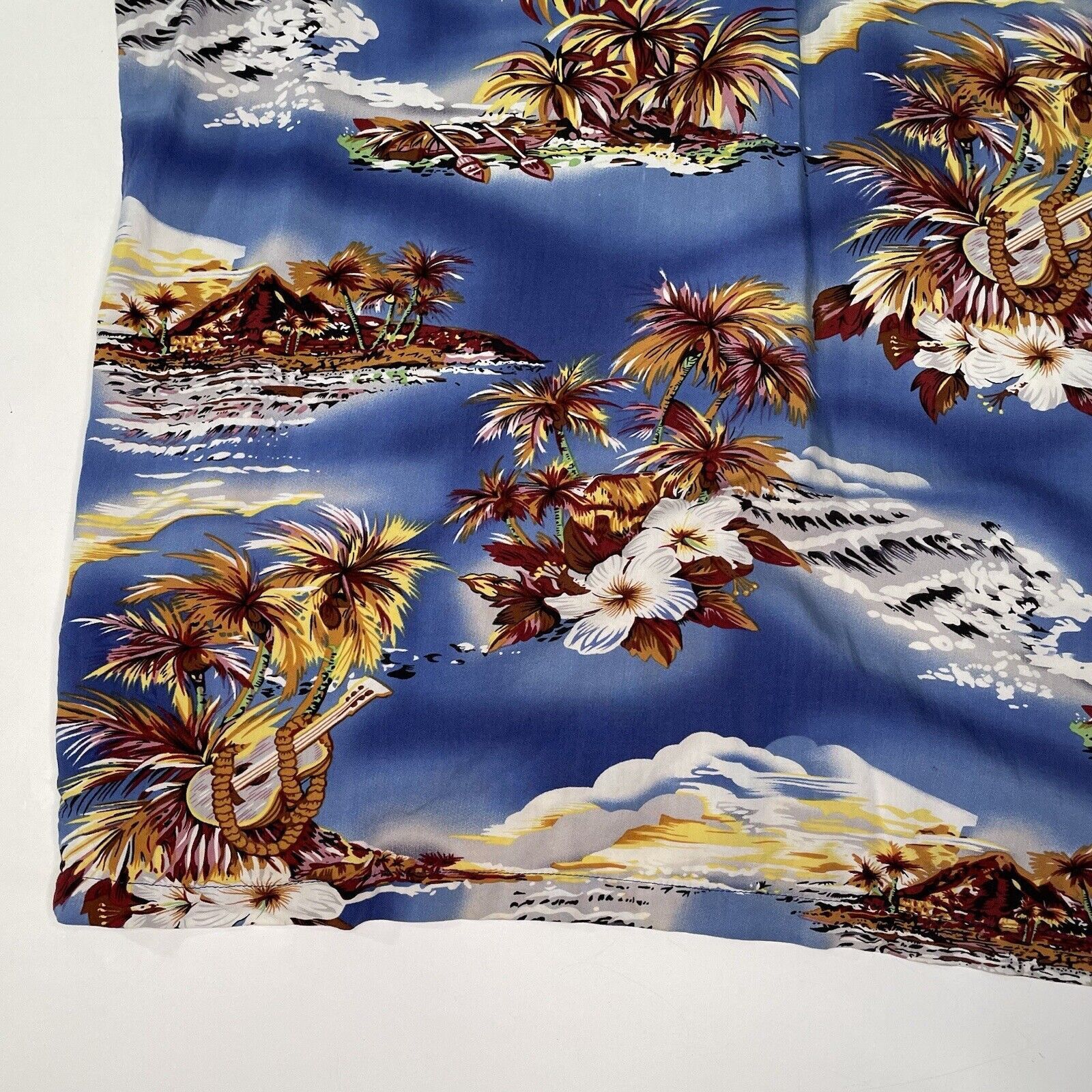 Hilo Hattie VTG Hilo Hattie Hawaiian Original Shirt XL Hawaii Volcano Size XL / US 12-14 / IT 48-50 - 9 Thumbnail