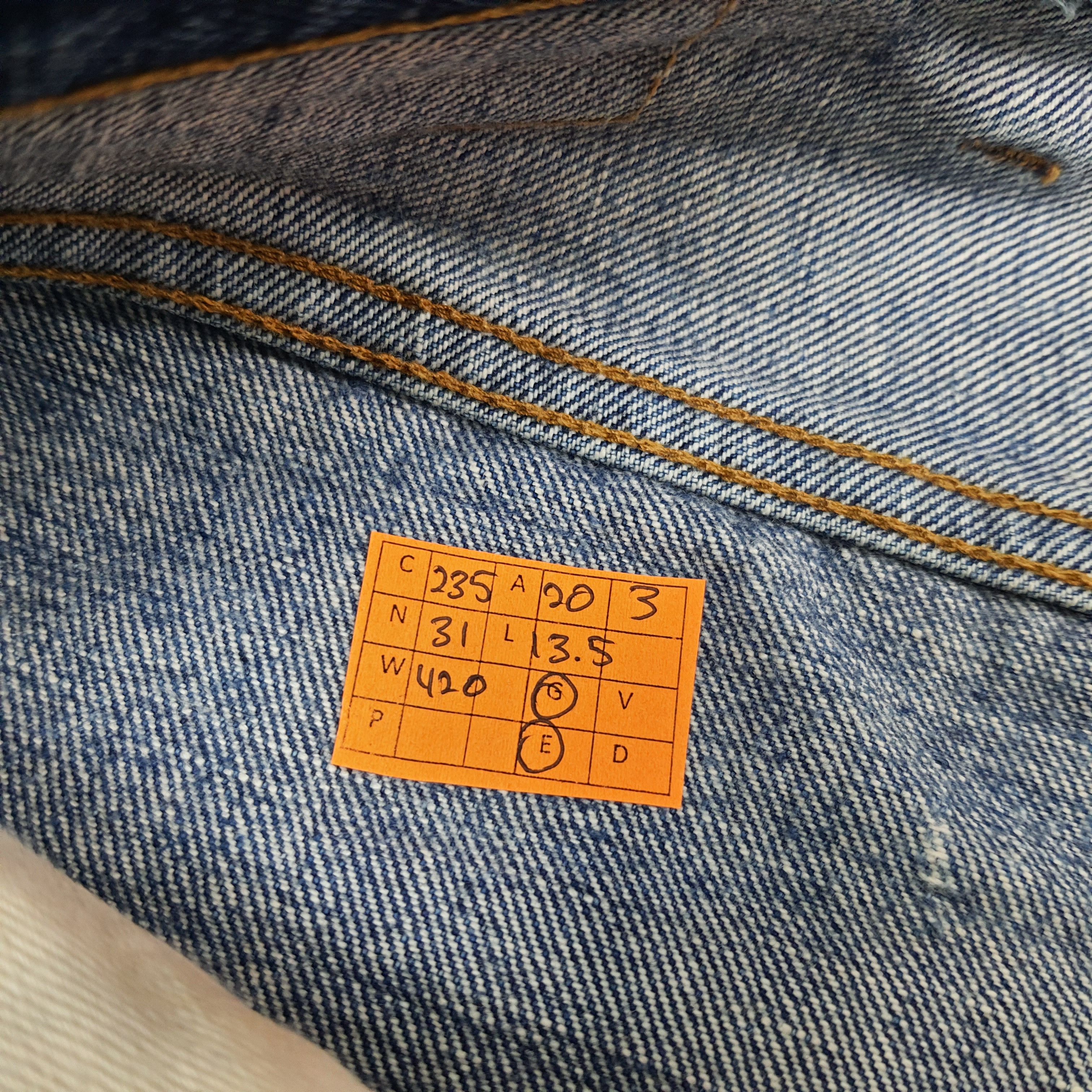Vintage Levi's Strauss Short Denim Pants C235N31