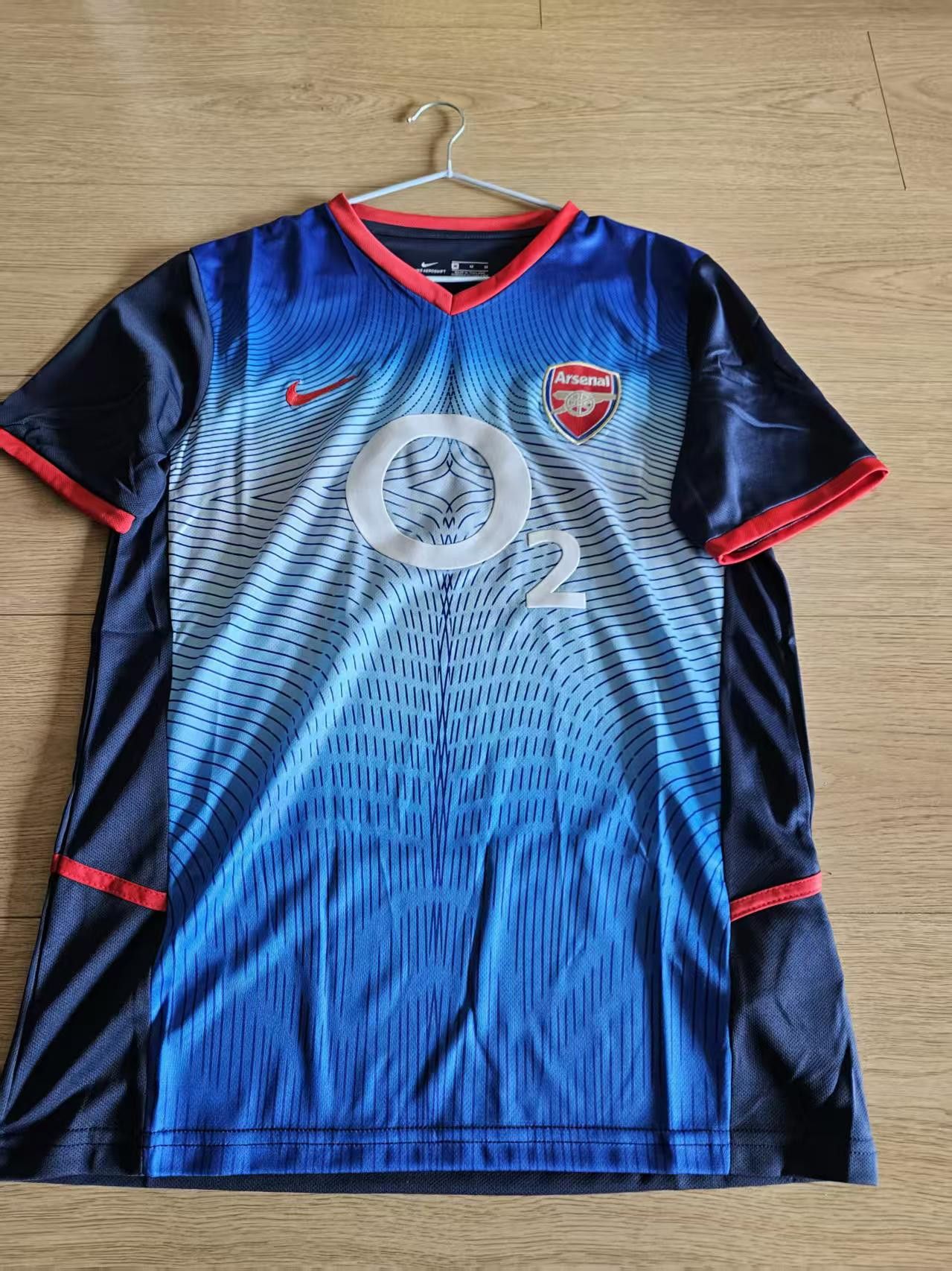 Vintage 02 04 Arsenal Jersey Away Blue