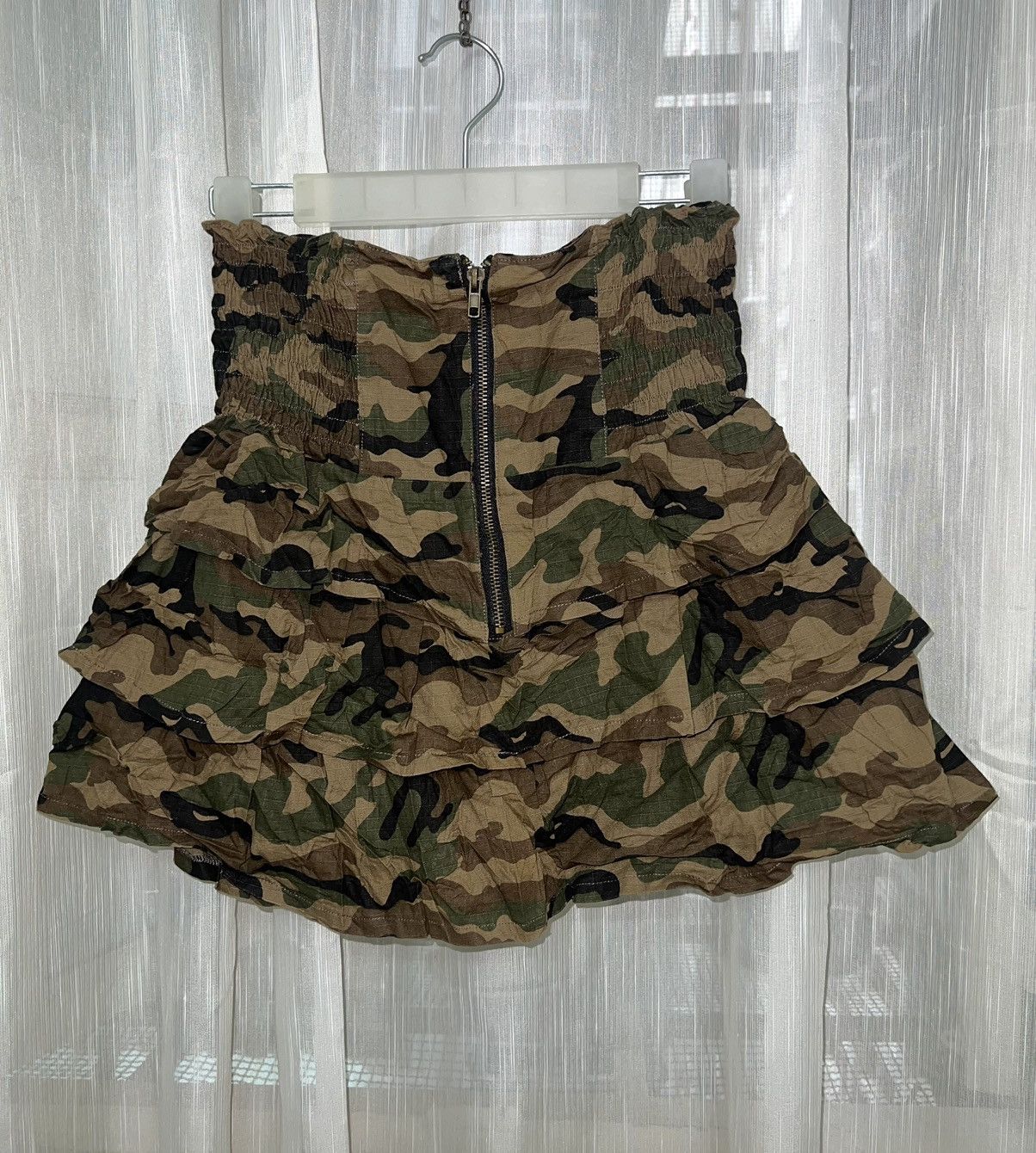 Japanese Brand RyuRyu Camo mini skirt 🖤 Size 27" / US 4 / IT 40 - 11 Thumbnail
