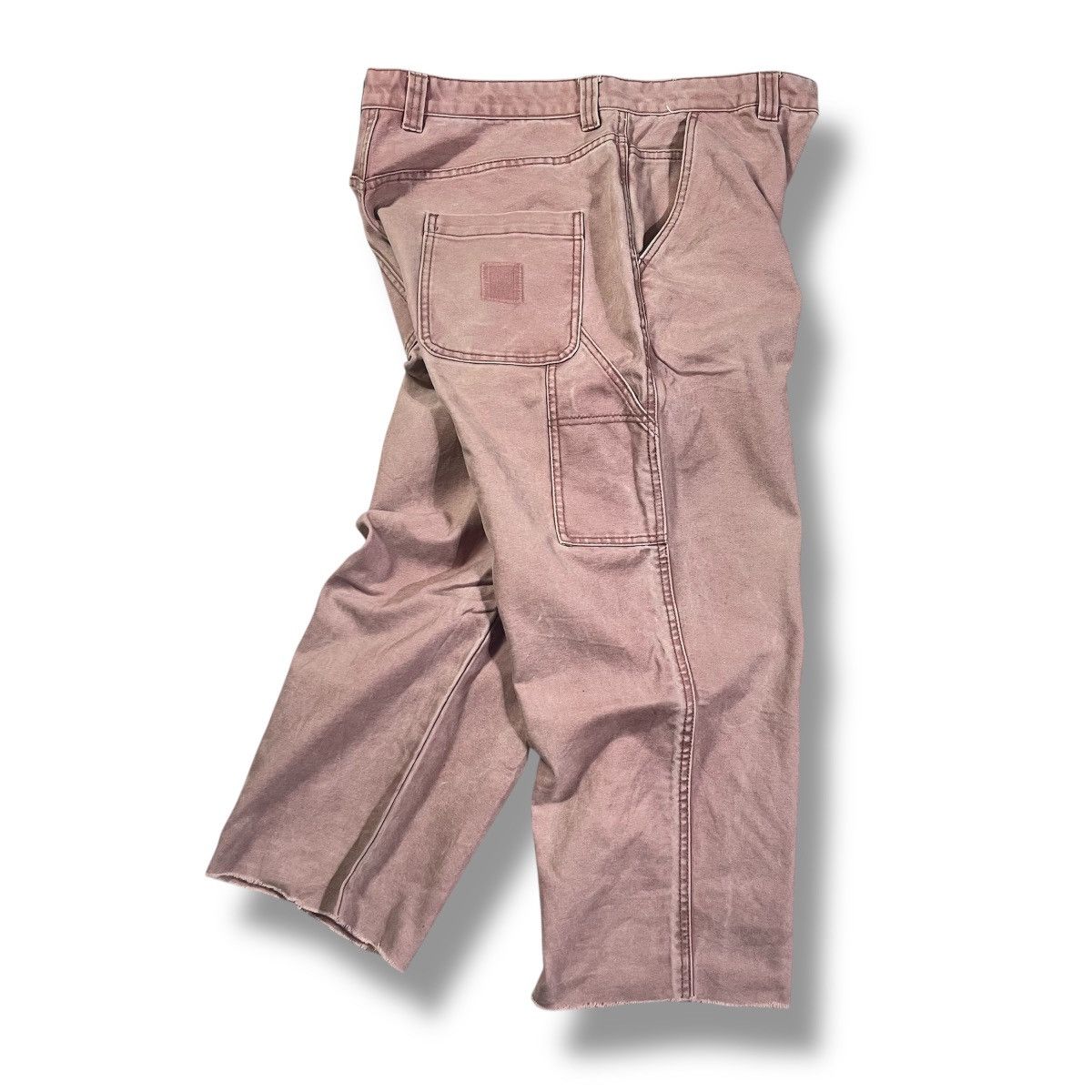 Vintage Stussy Fades Cropped Carpenter Duck Canvas Pant