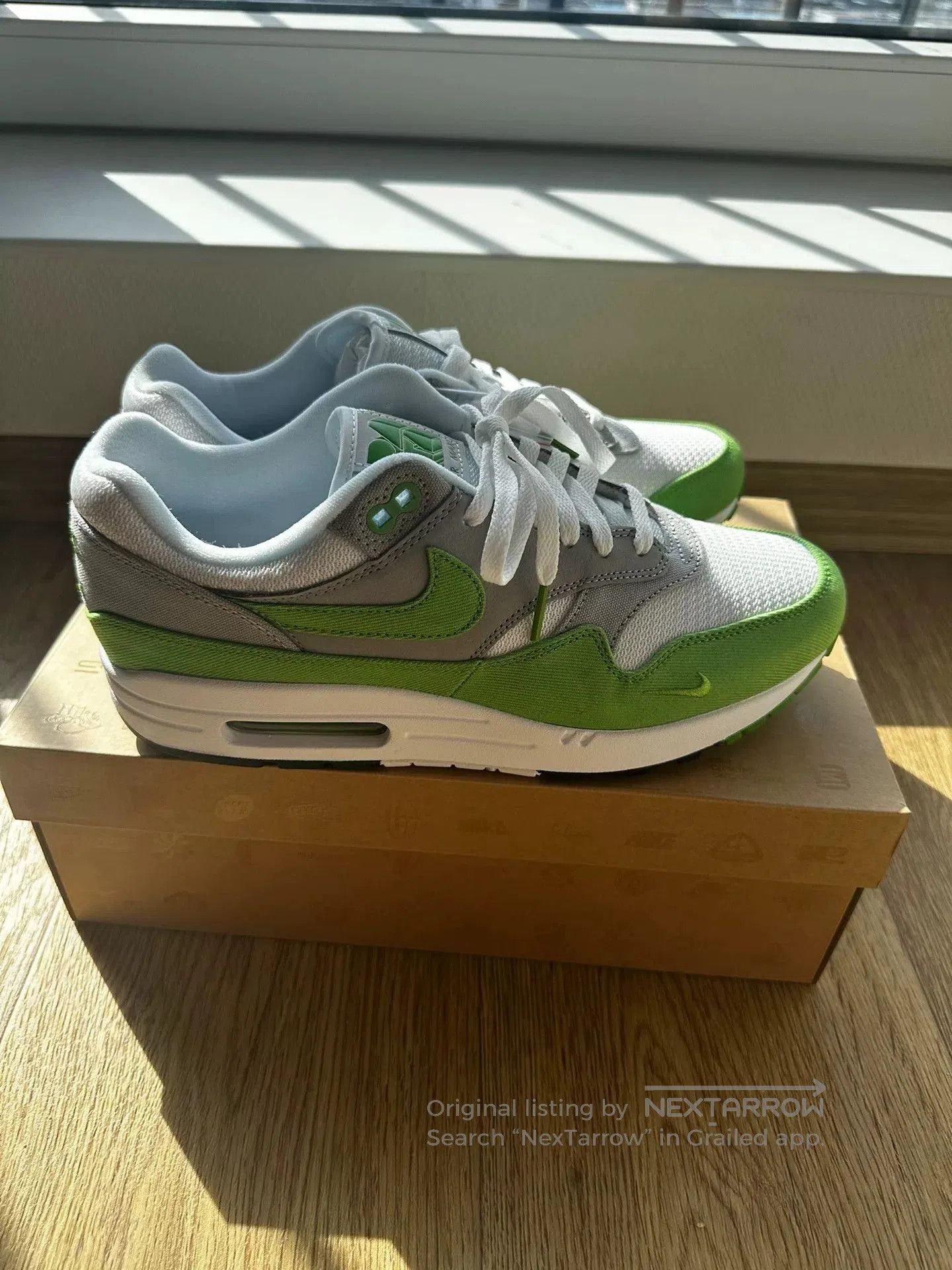 Nike Nike Patta 20th Airmax White Green. Size US 10 / EU 43 - 5 Thumbnail