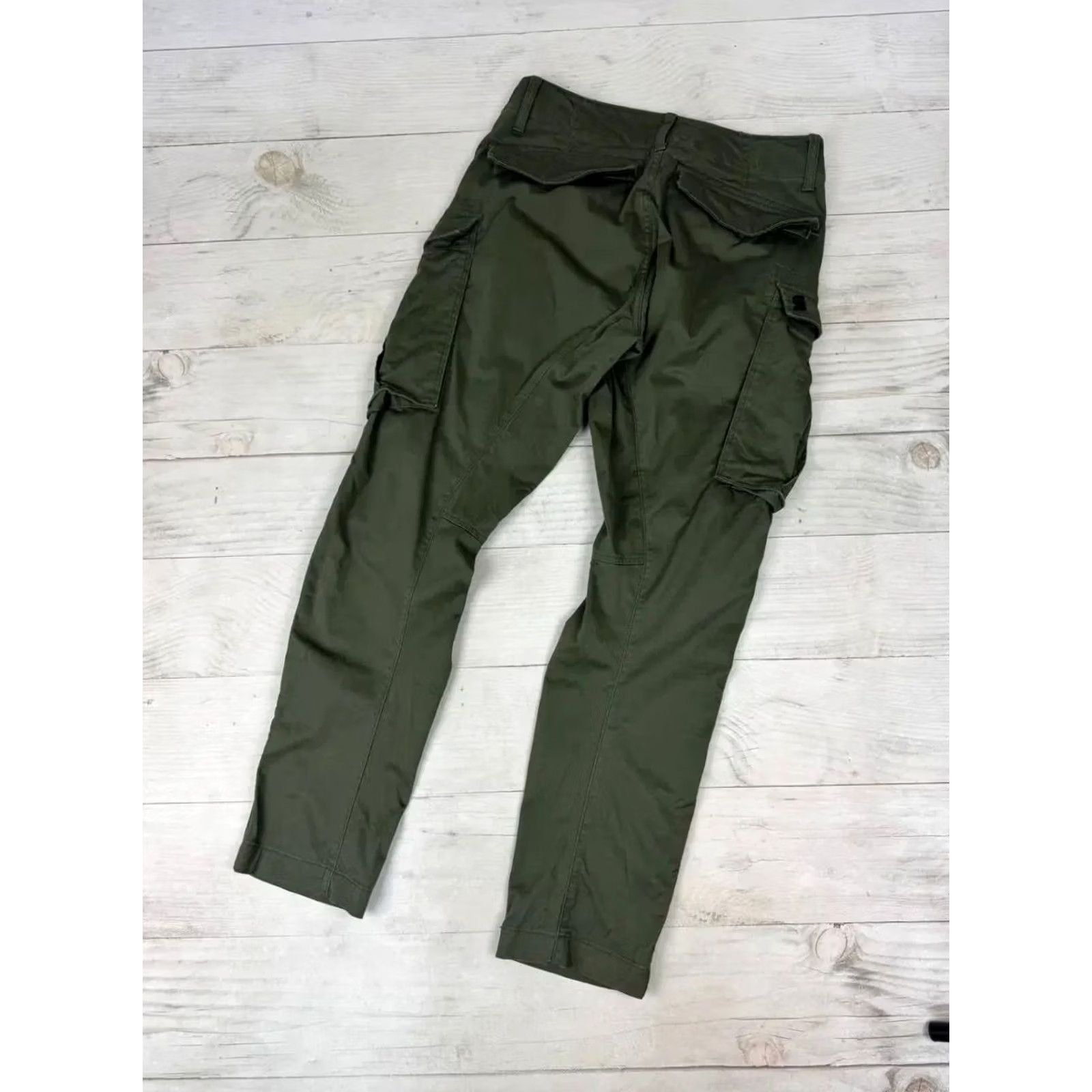 G-Star VINTAGE G-Star Cargo Pants Men 32 Green Cargo Size US 32 / EU 48 - 4 Thumbnail