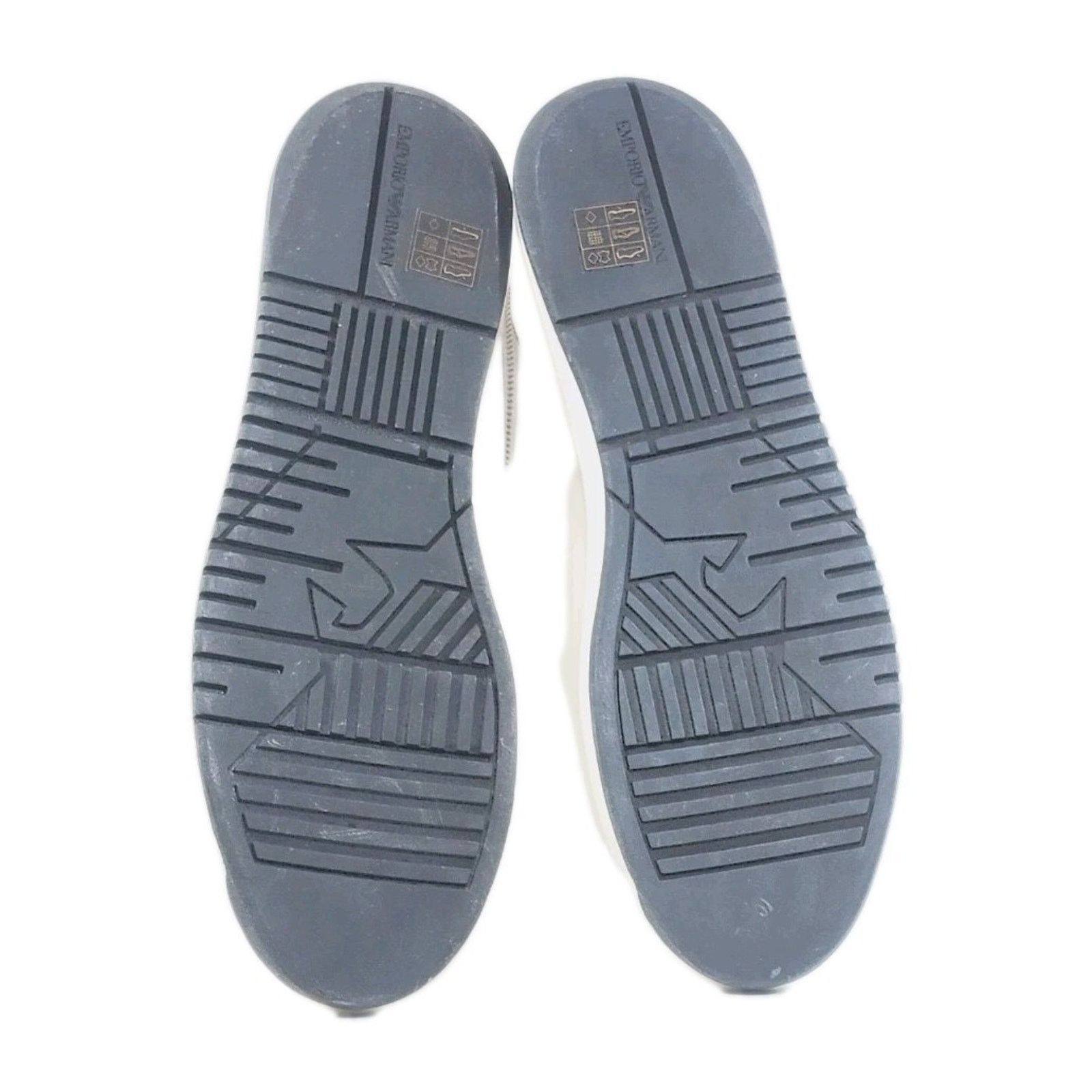 Emporio Armani EMPORIO ARMANI X4X264 XN001 Men's White Low-Top US SIZE12 Size US 12 / EU 45 - 9 Thumbnail
