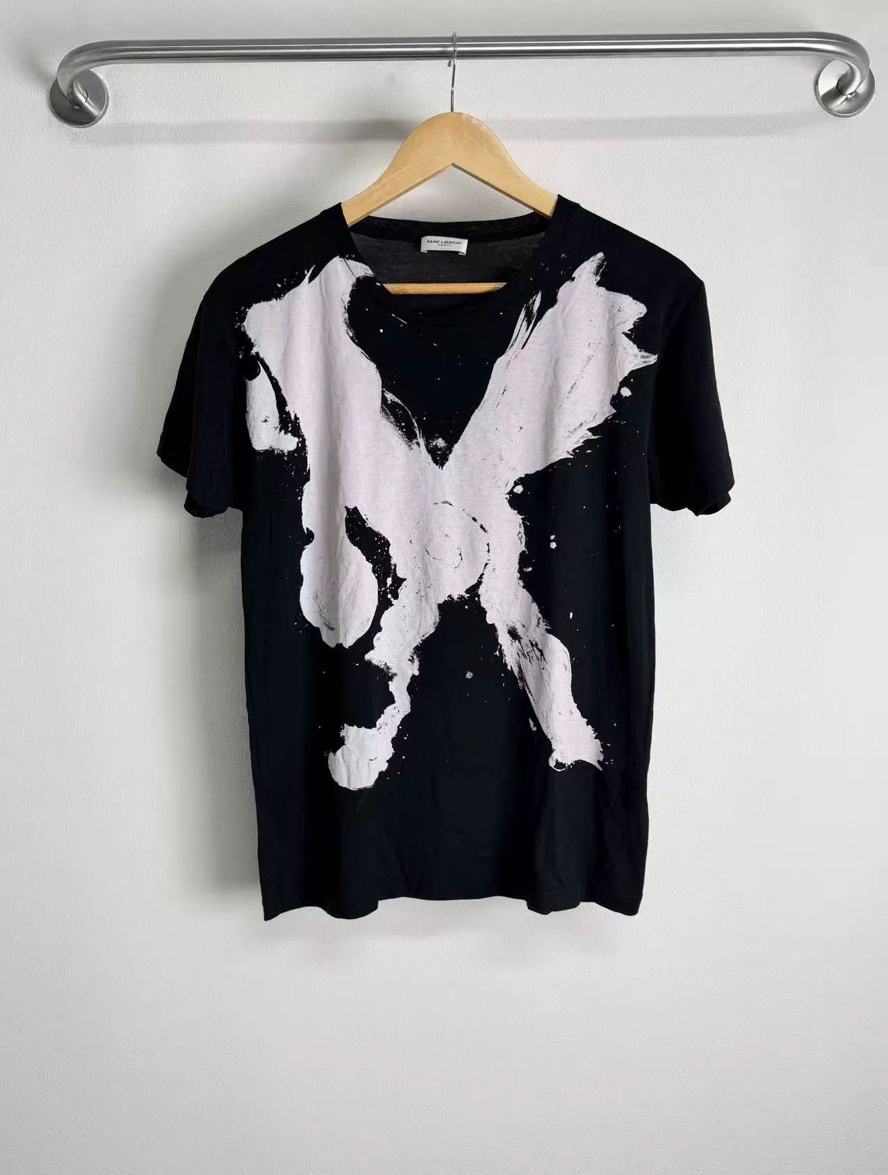 Saint Laurent Paris Saint Laurent GD Style Short Sleeve Size US S / EU 44-46 / 1 - 1 Thumbnail
