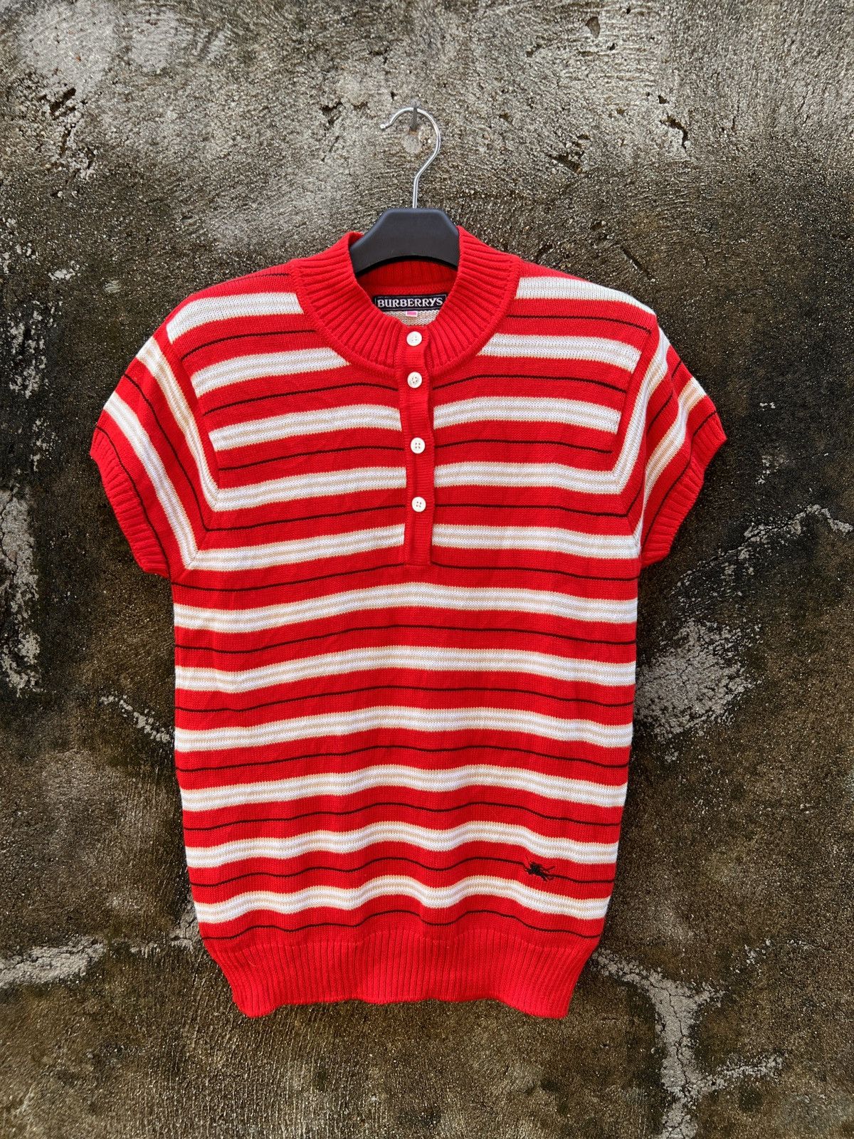 Burberry Vintage Burberry Polo Knitted Size L / US 10 / IT 46 - 1 Thumbnail