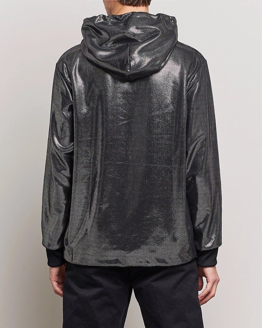 Hugo Boss Hugo Boss Descolar Shiny Hoodie Black Size US XL / EU 56 / 4 - 3 Thumbnail