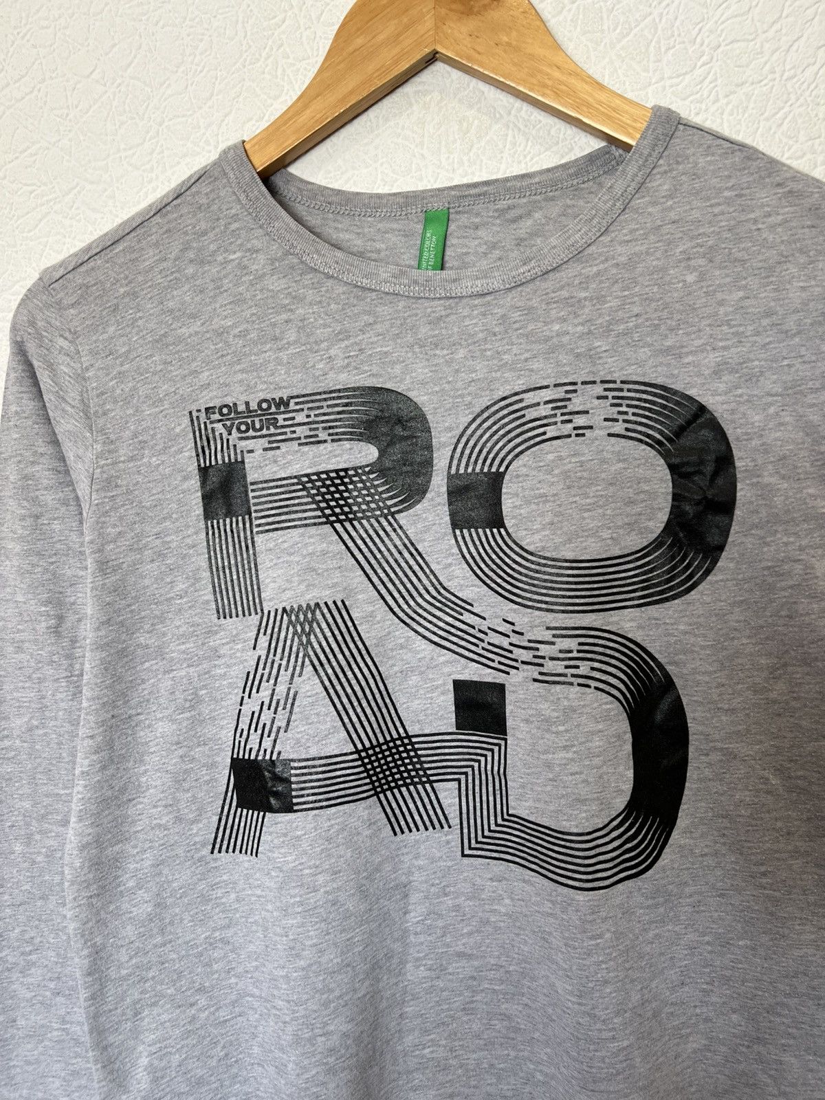 United Colors Of Benetton United Colors of Benetton Grey Longsleeve Road Size US S / EU 44-46 / 1 - 2 Thumbnail