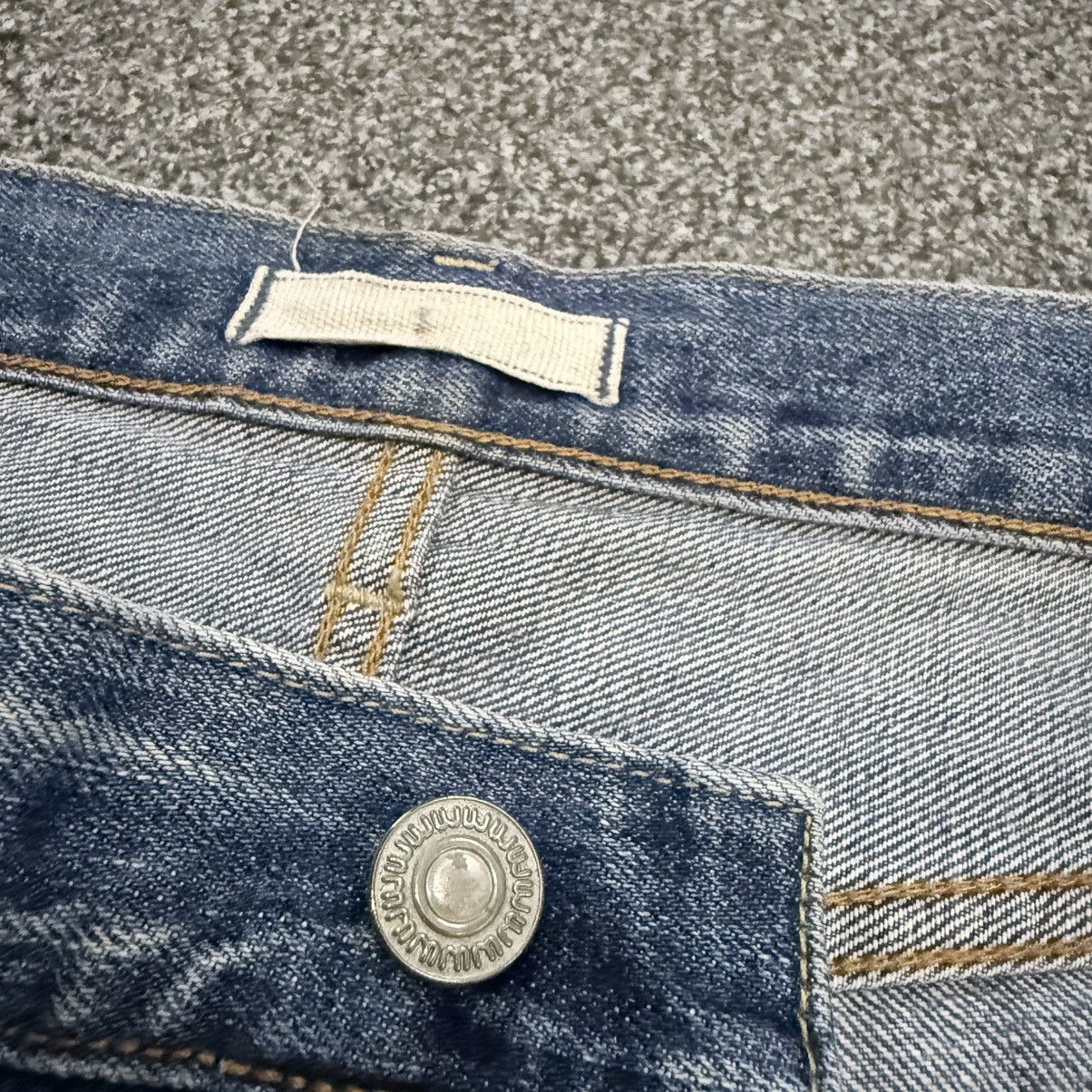 Undercover × Uniqlo Archives 🇯🇵 Vintage y2k Uniqlo UJ Faded Whisker Washed Denim Size US 34 / EU 50 - 12 Thumbnail