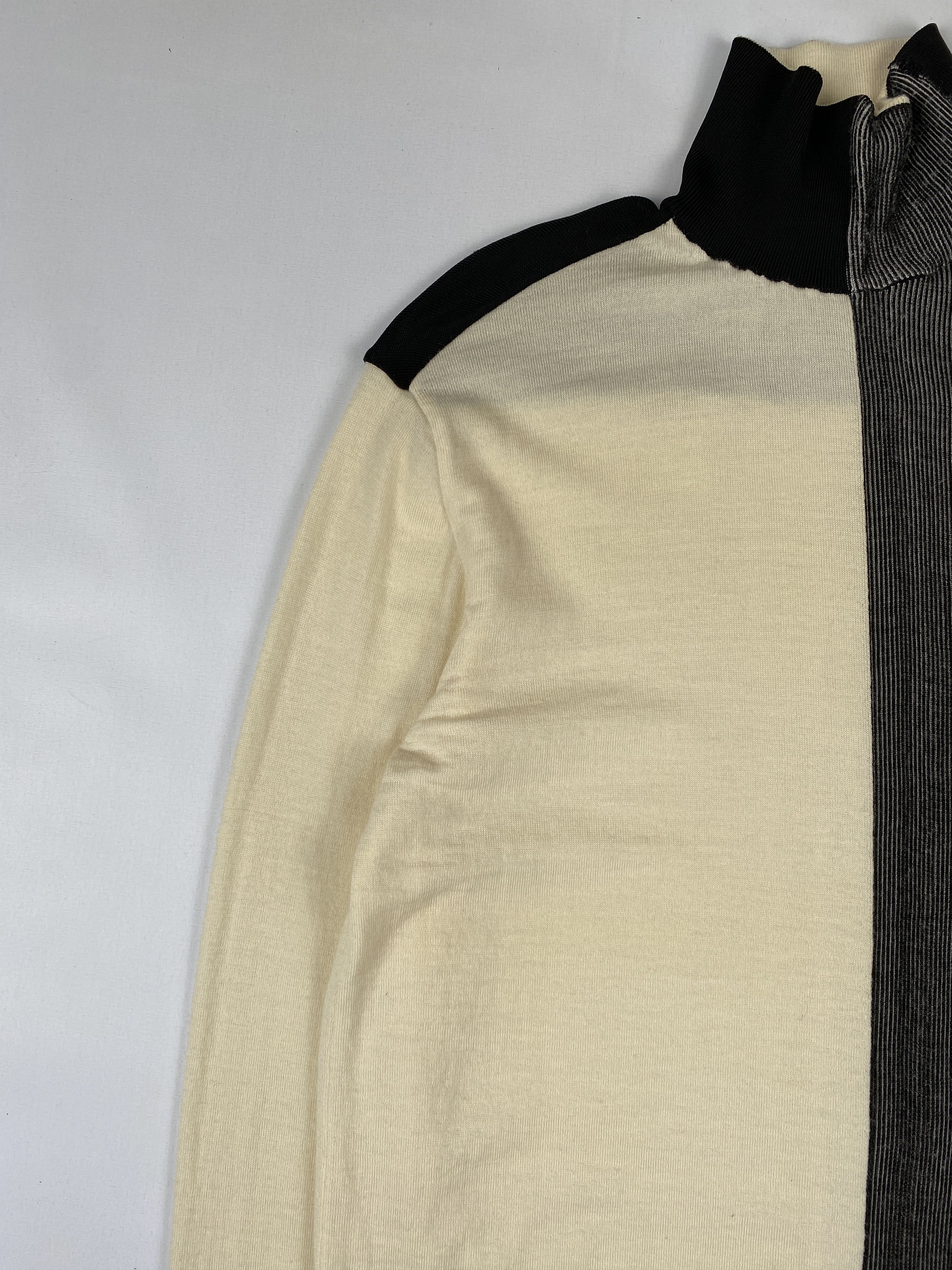 Balenciaga Nicolas Ghesquiêre Womens Ribbed Turtle Neck Size S / US 4 / IT 40 - 5 Thumbnail