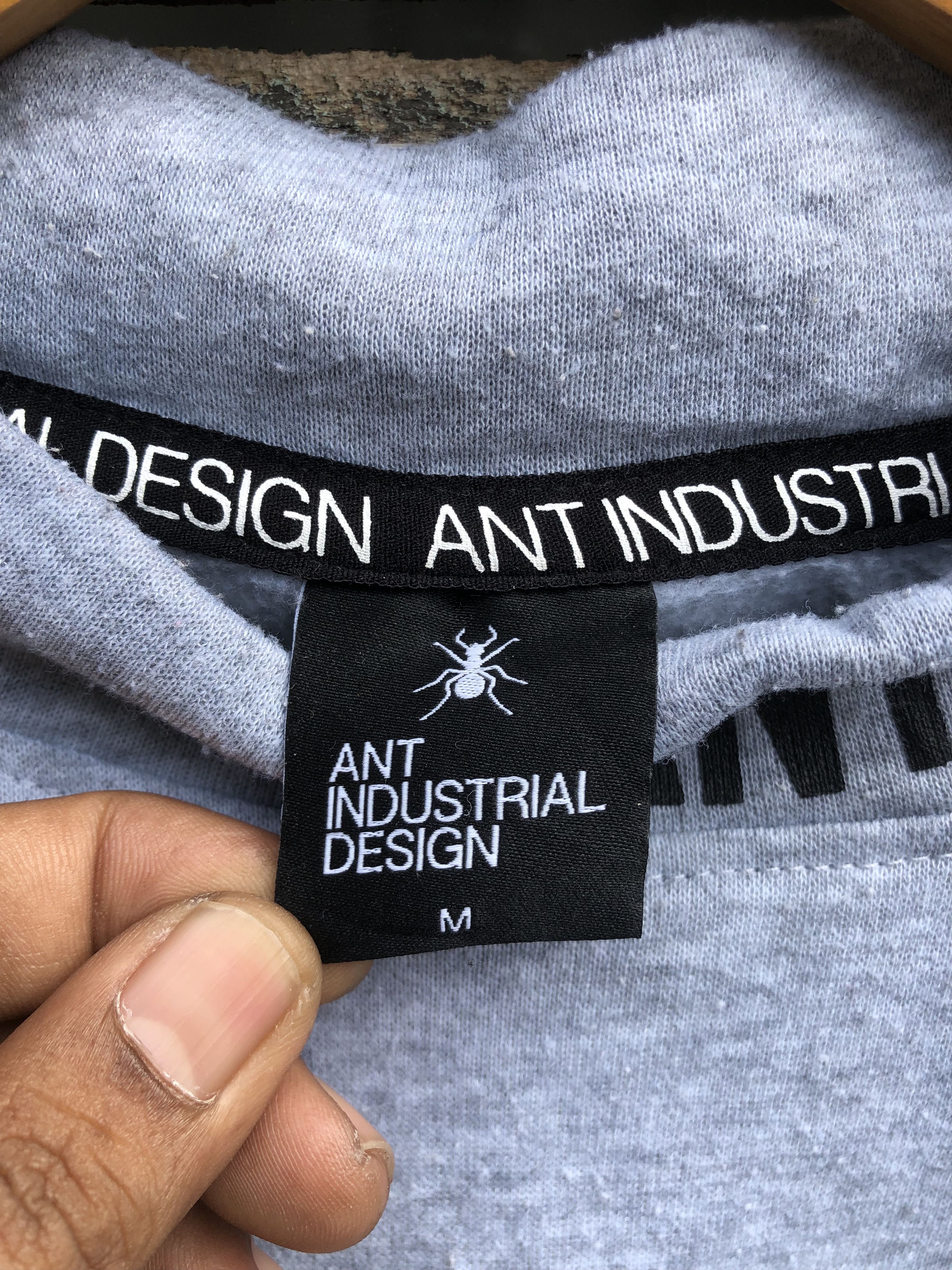 Japanese Brand Ant Industrial Design USA Big Logo Crewneck Sweatshirts Size US M / EU 48-50 / 2 - 7 Thumbnail