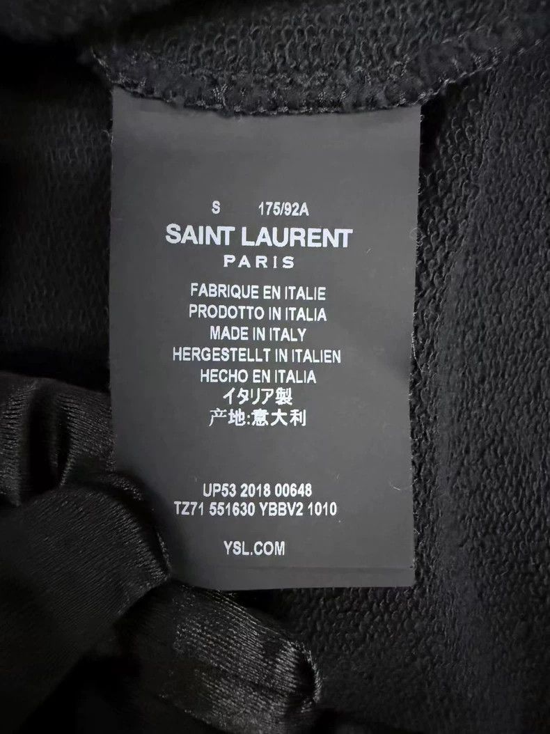 Yves Saint Laurent Saint Laurent Rhinestone Sun Sweatshirt 2502-Nextarrow Size US S / EU 44-46 / 1 - 4 Thumbnail