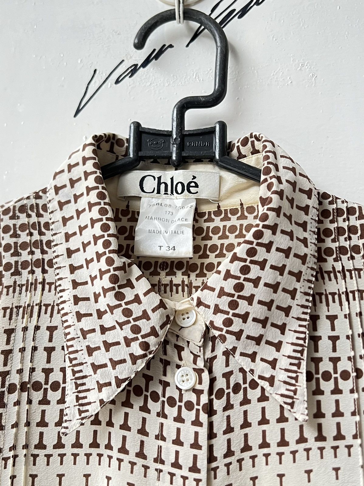 Chloe Chloe Motive Shirt Size XS / US 0-2 / IT 36-38 - 13 Thumbnail