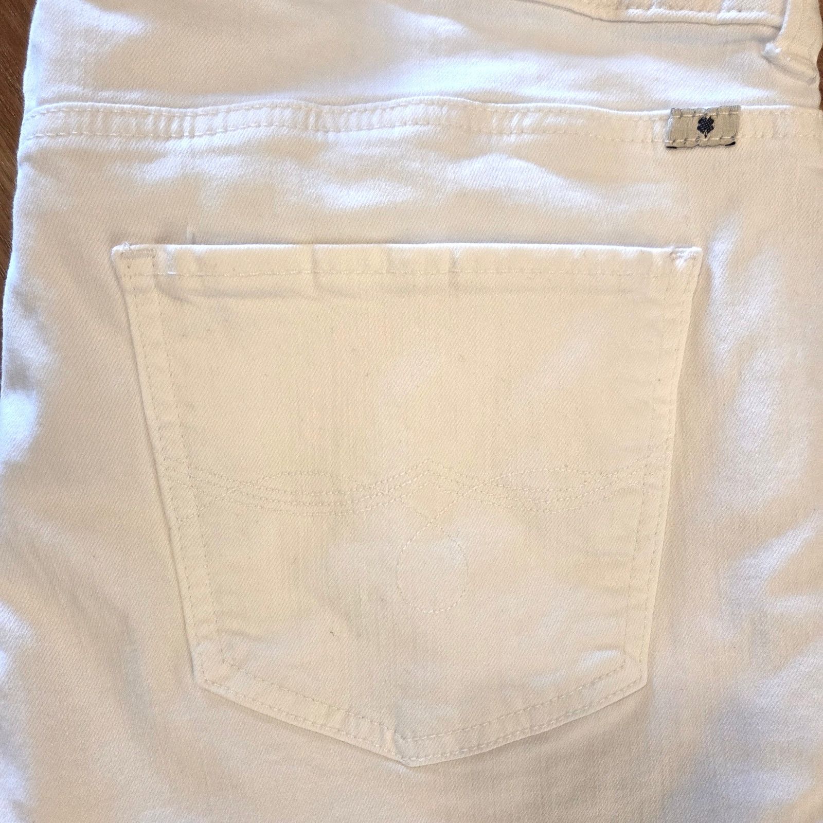 Lucky Brand Lucky Brand Women's White Jeans - Size 14W - Excellent! Size 36" / US 14 / IT 50 - 4 Thumbnail