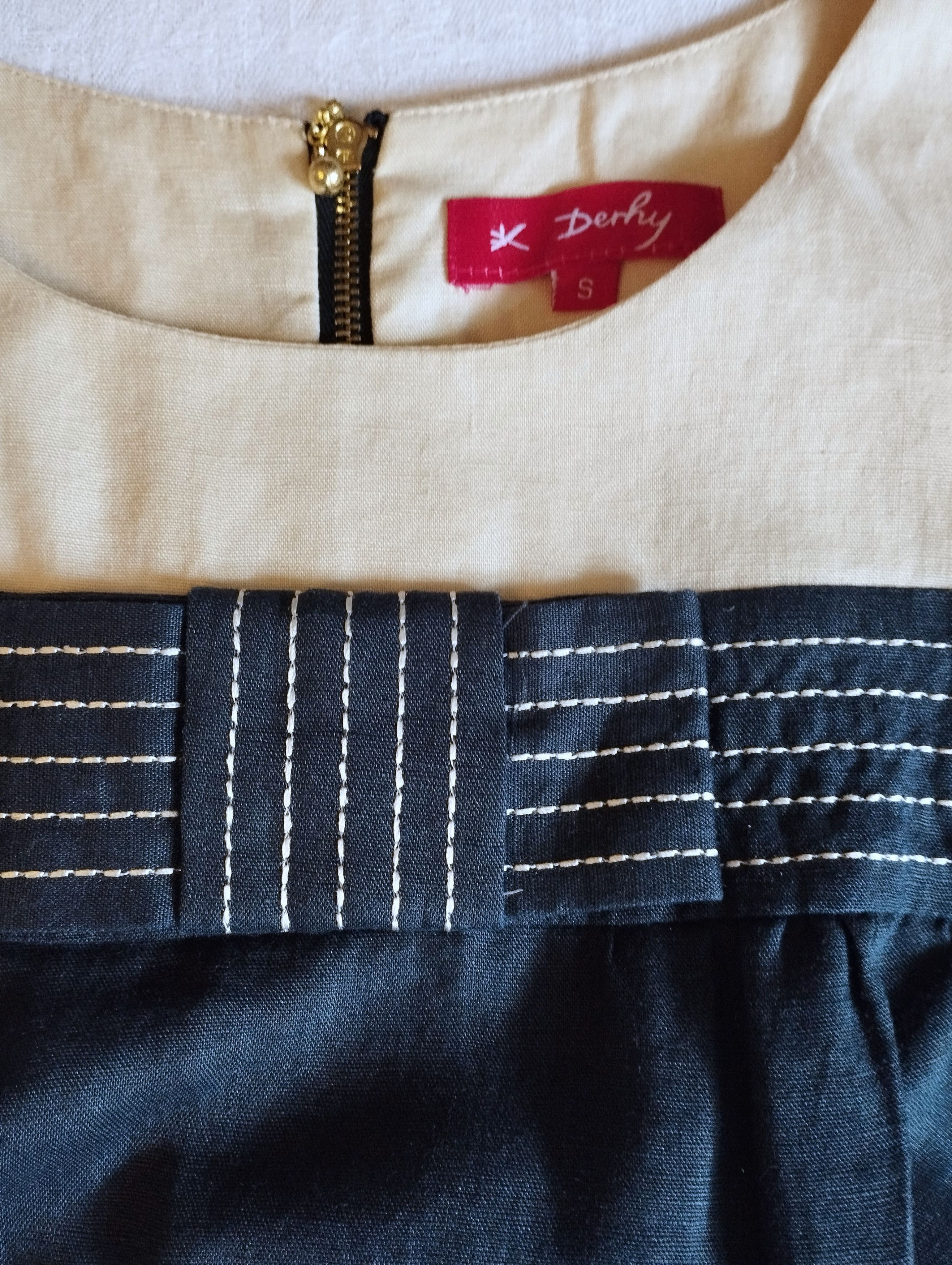 Designer René Derhy Robe Lin Fatalite Soirée Casual T XS Size XS / US 0-2 / IT 36-38 - 8 Thumbnail