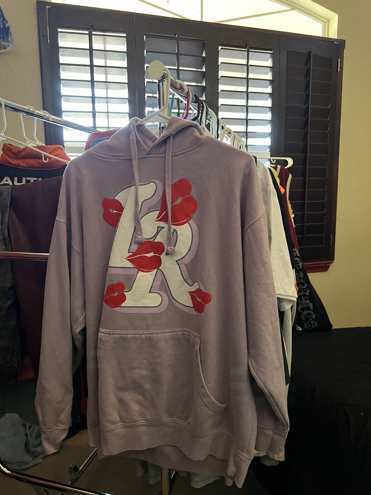 image of Laropa Hoodie in Lavender, Men's (Size XL)