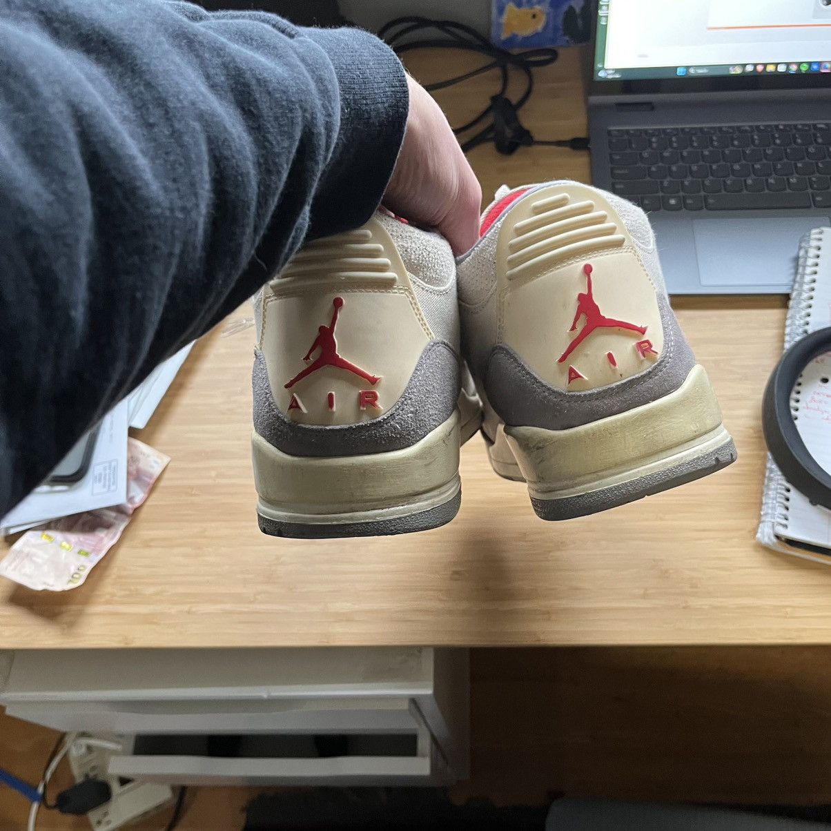 Jordan Brand Air Jordan 3 beige and grey Size US 12 / EU 45 - 5 Thumbnail