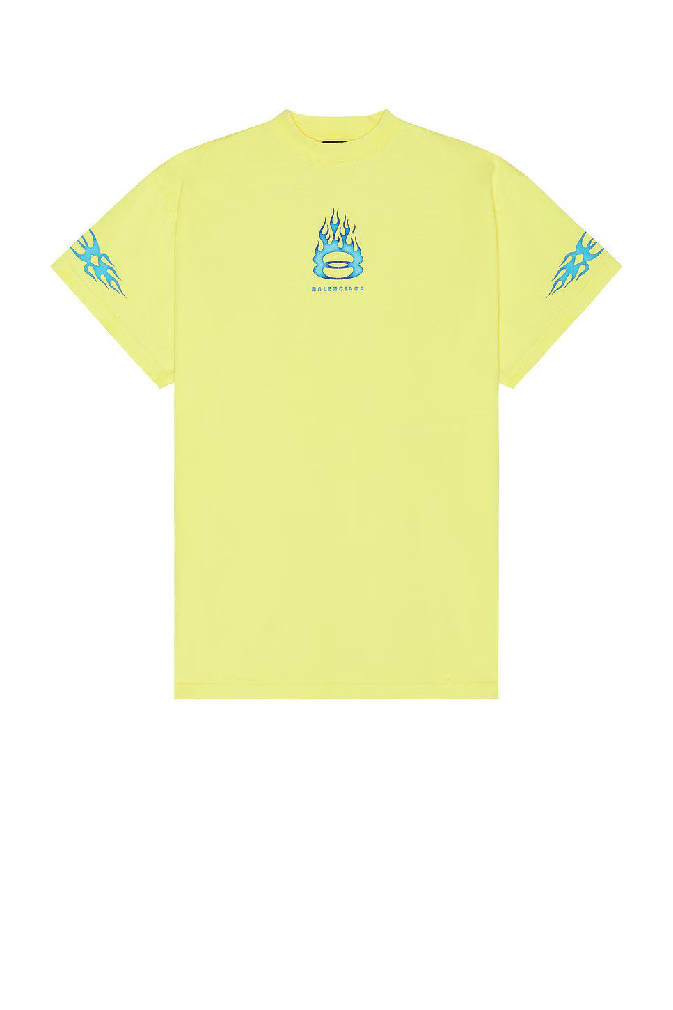 o1w1db10326 Burning Unity T-Shirt Oversized in Yellow