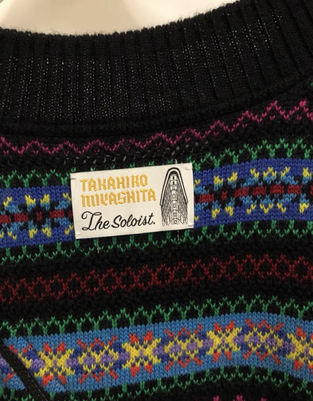 Takahiromiyashita The Soloist. TAKAHIROMIYASHITA THE SOLOIST takahiro miyashita sweater Size US S / EU 44-46 / 1 - 9 Thumbnail