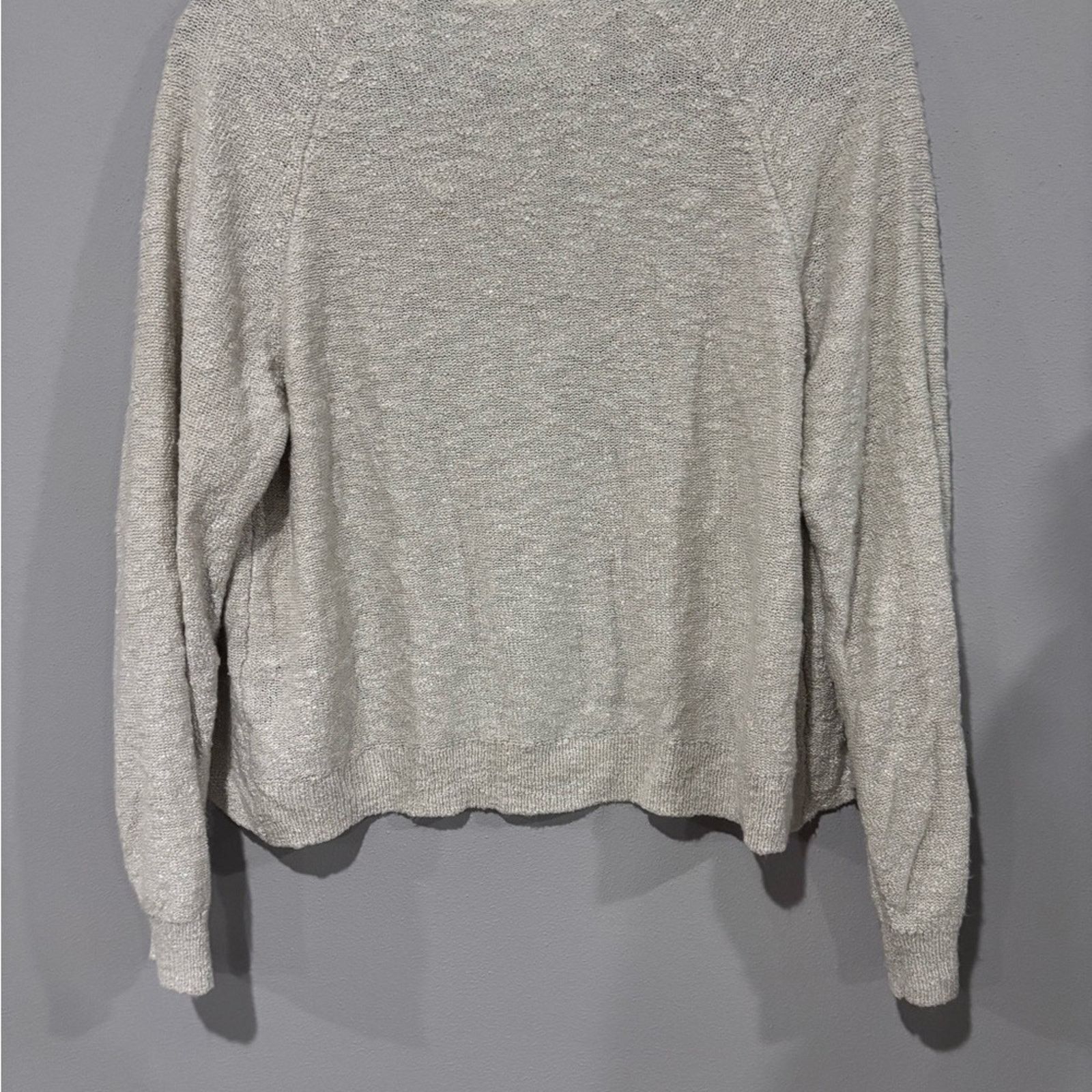 Other Maurices Light Gray Open-Front Cardigan Size XL / US 12-14 / IT 48-50 - 4 Thumbnail