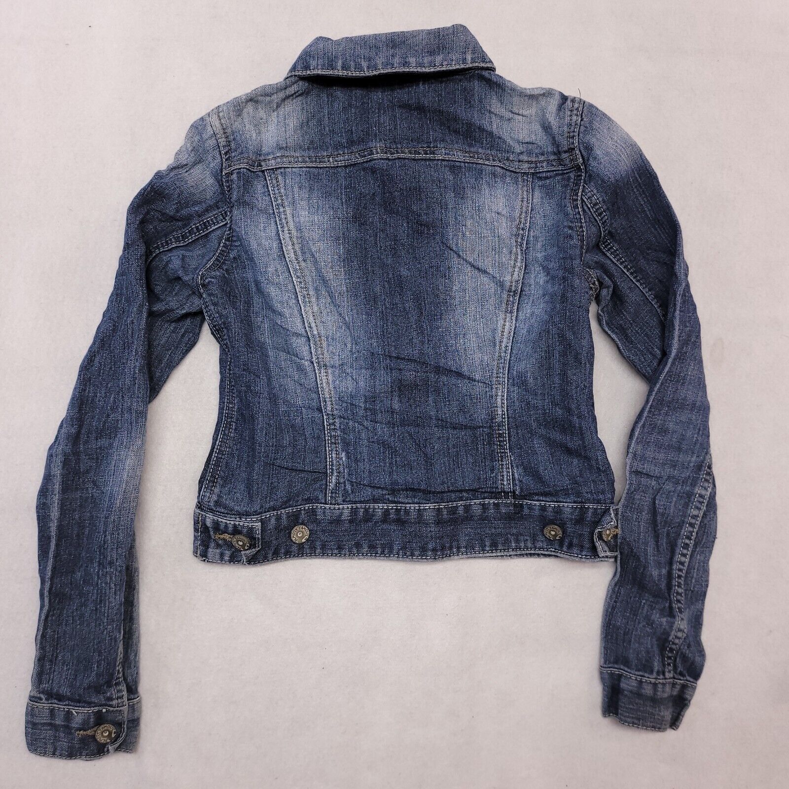 Almost Famous Almost Famous Button Up Denim Jean Jacket Womens Size S Blue Size S / US 4 / IT 40 - 11 Thumbnail