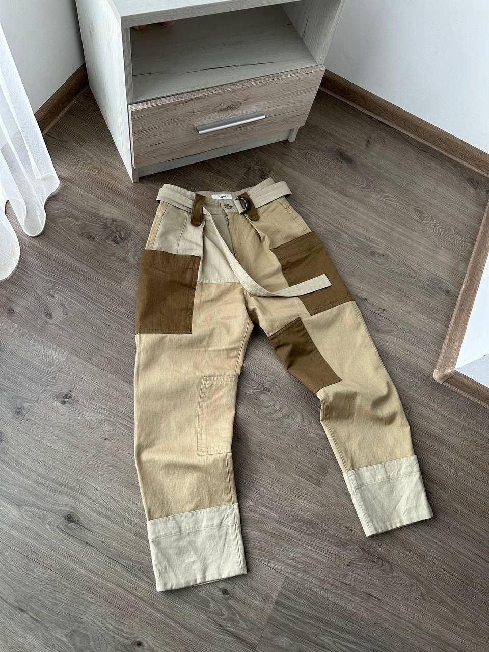 Isabel Marant Etoile × Japanese Brand × Vintage Vintage Isabel Marant Etolie Beige Pocket Cargo Pants Size 24" / US 00 / IT 34 - 10 Thumbnail