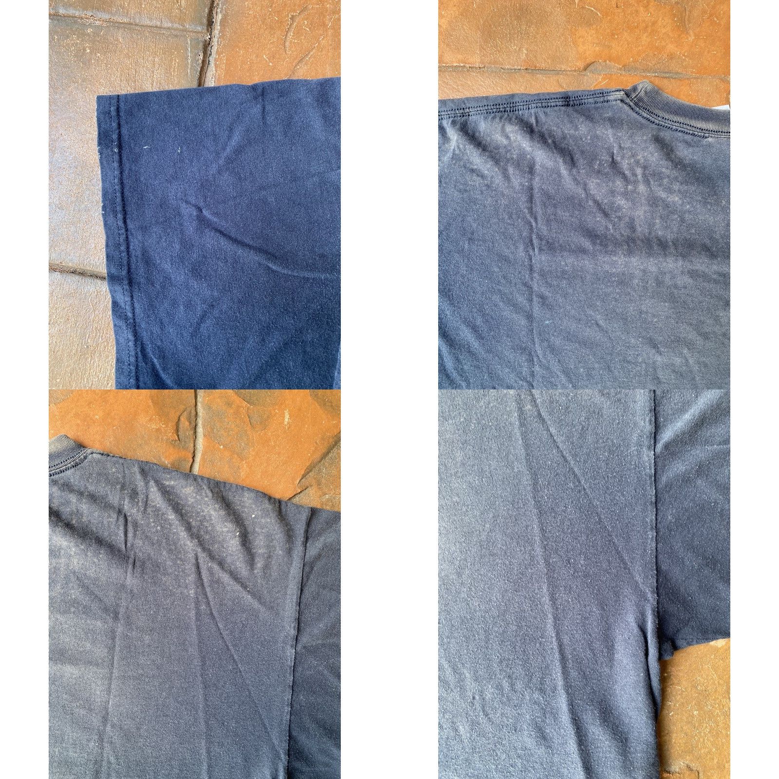 Vintage VINTAGE Its All Fun And Games Until The Cops Show Up T Shirt 2XL Alstyle Blue Graphic Print Crew Neck Short Sleeve Men Mens Size US XL / EU 56 / 4 - 8 Thumbnail