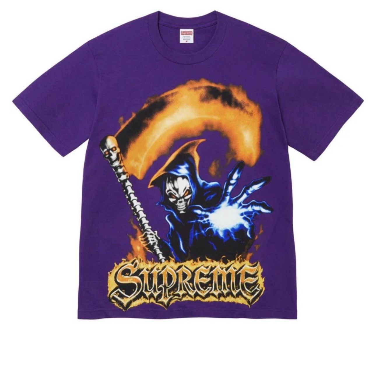 Supreme Grim reaper T-shirt . Size US L / EU 52-54 / 3 - 4 Thumbnail