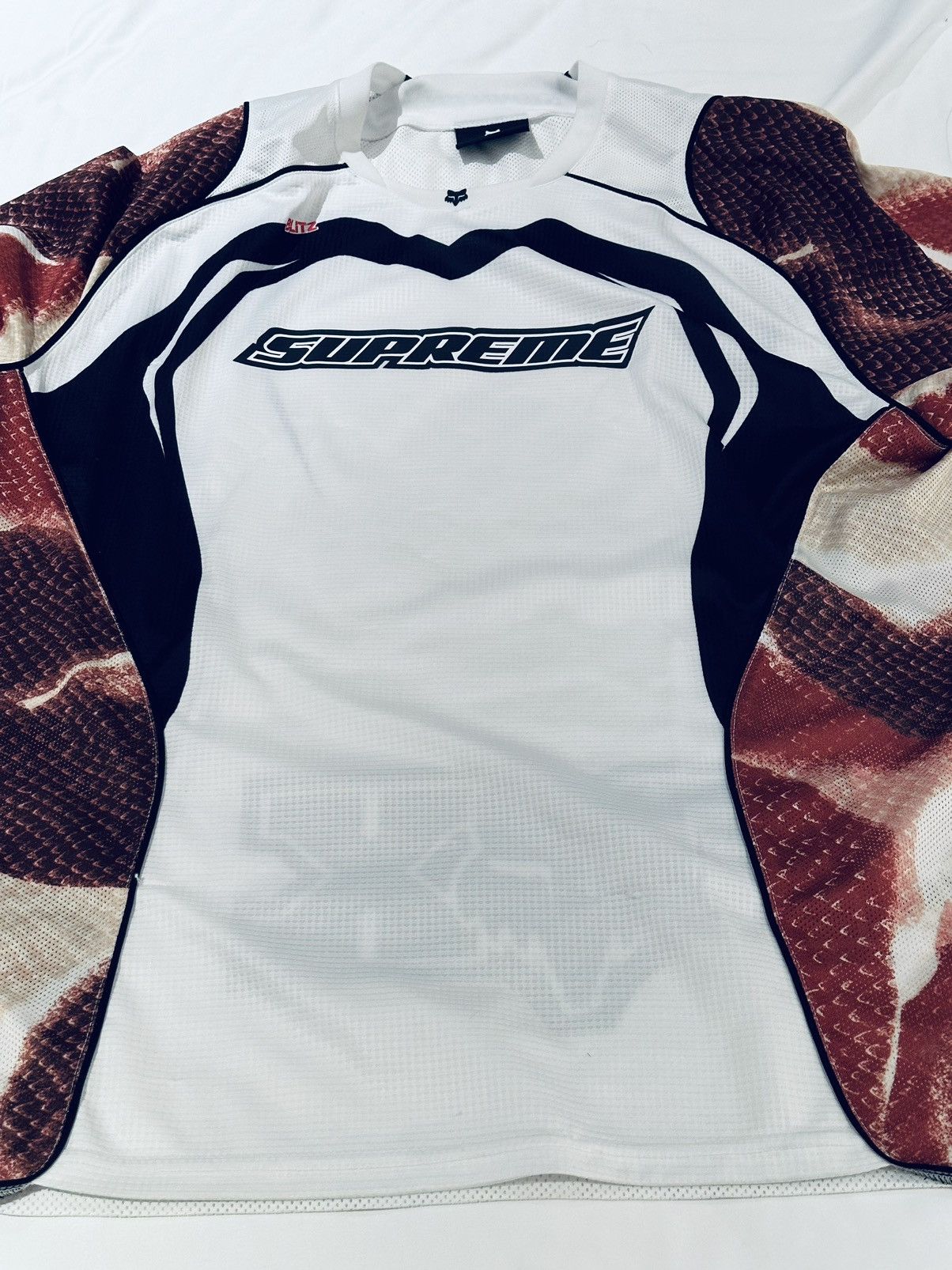 Fox Racing × Supreme SUPREME X FOX RACING 2023 jersey XXL Size US XXL / EU 58 / 5 - 4 Thumbnail