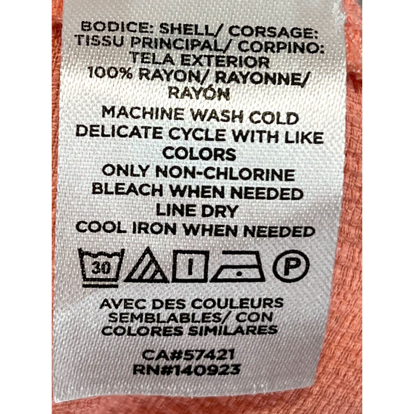 Loft LOFT Shift Sundress XS Peach Adjustable Straps Casual Dress Size XS / US 0-2 / IT 36-38 - 6 Thumbnail