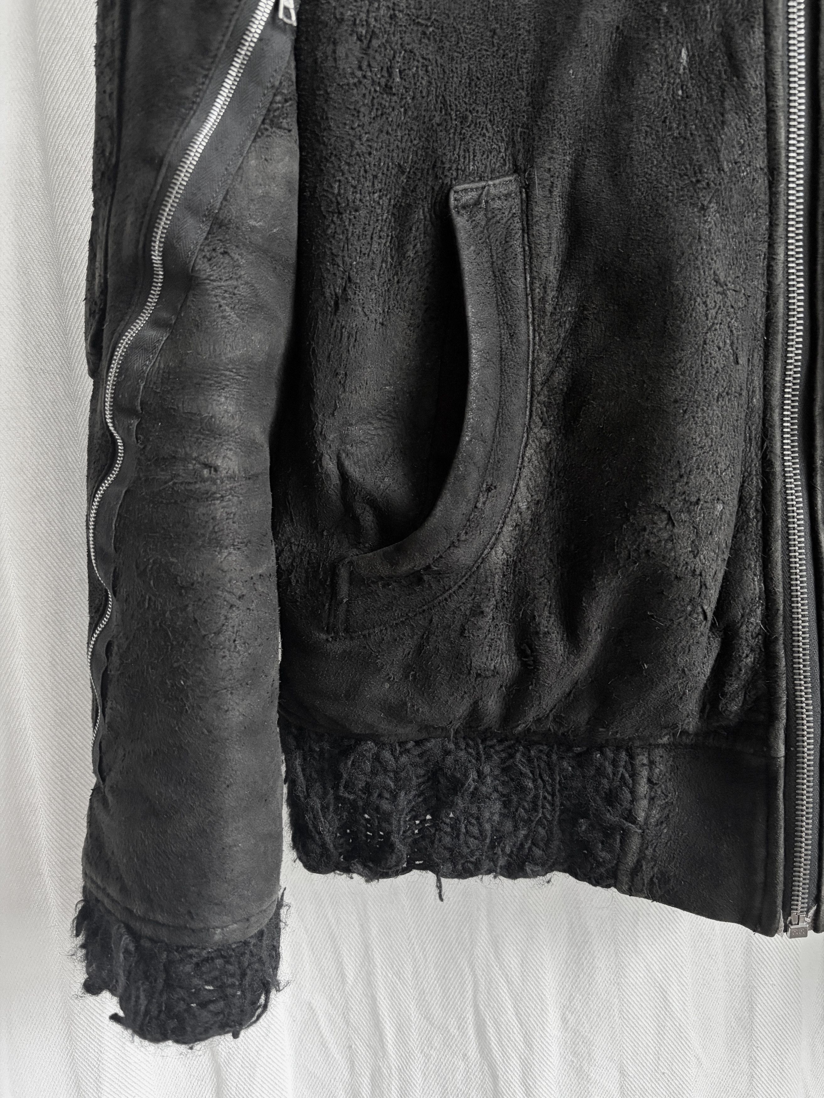 Undercover AW04 "But Beautiful" Blistered Distressed Lambskin Bomber Size US M / EU 48-50 / 2 - 5 Thumbnail