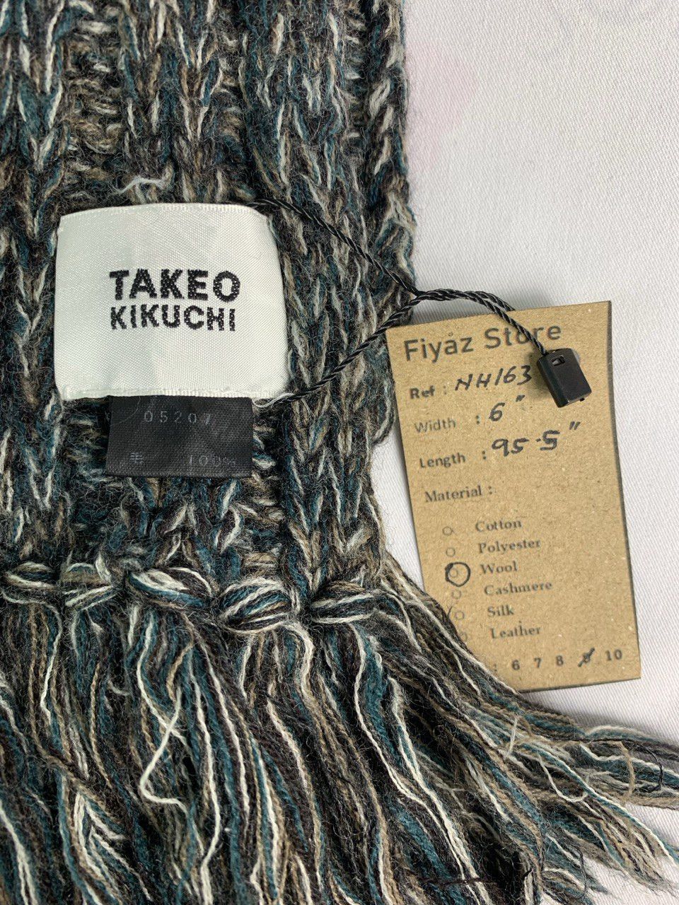 Vintage Takeo Kikuchi Scarf / Muffler / Neckwear Size ONE SIZE - 6 Thumbnail