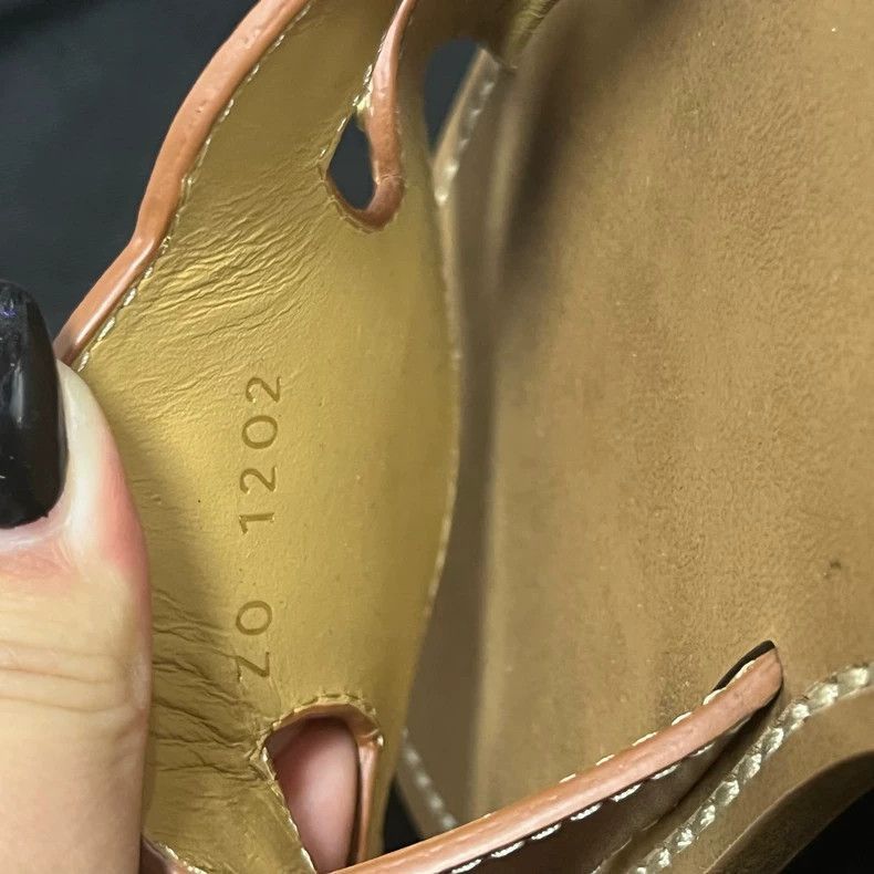 Celine Celine Brown SlipOn Flat Sandals Size US 6 / IT 36 - 7 Thumbnail