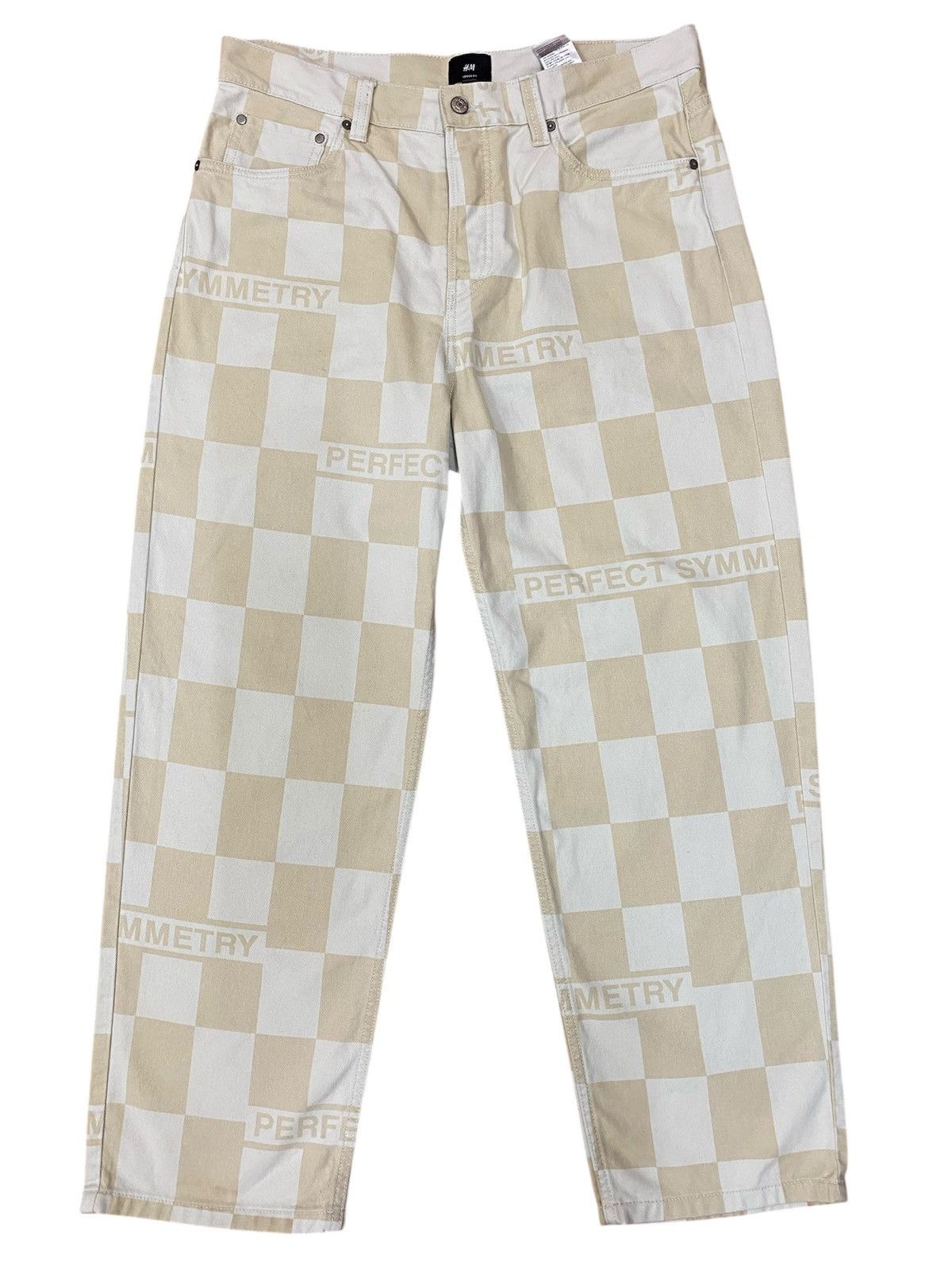 H&M H&M X BORING PALS FULLPRINT PANTS PERFECT SYMMETRY SIZE 36 Size US 36 / EU 52 - 1 Thumbnail