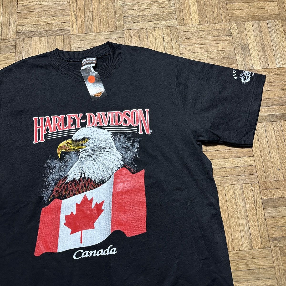 Vintage Vintage Harley Davidson Canada tee Size US M / EU 48-50 / 2 - 3 Thumbnail