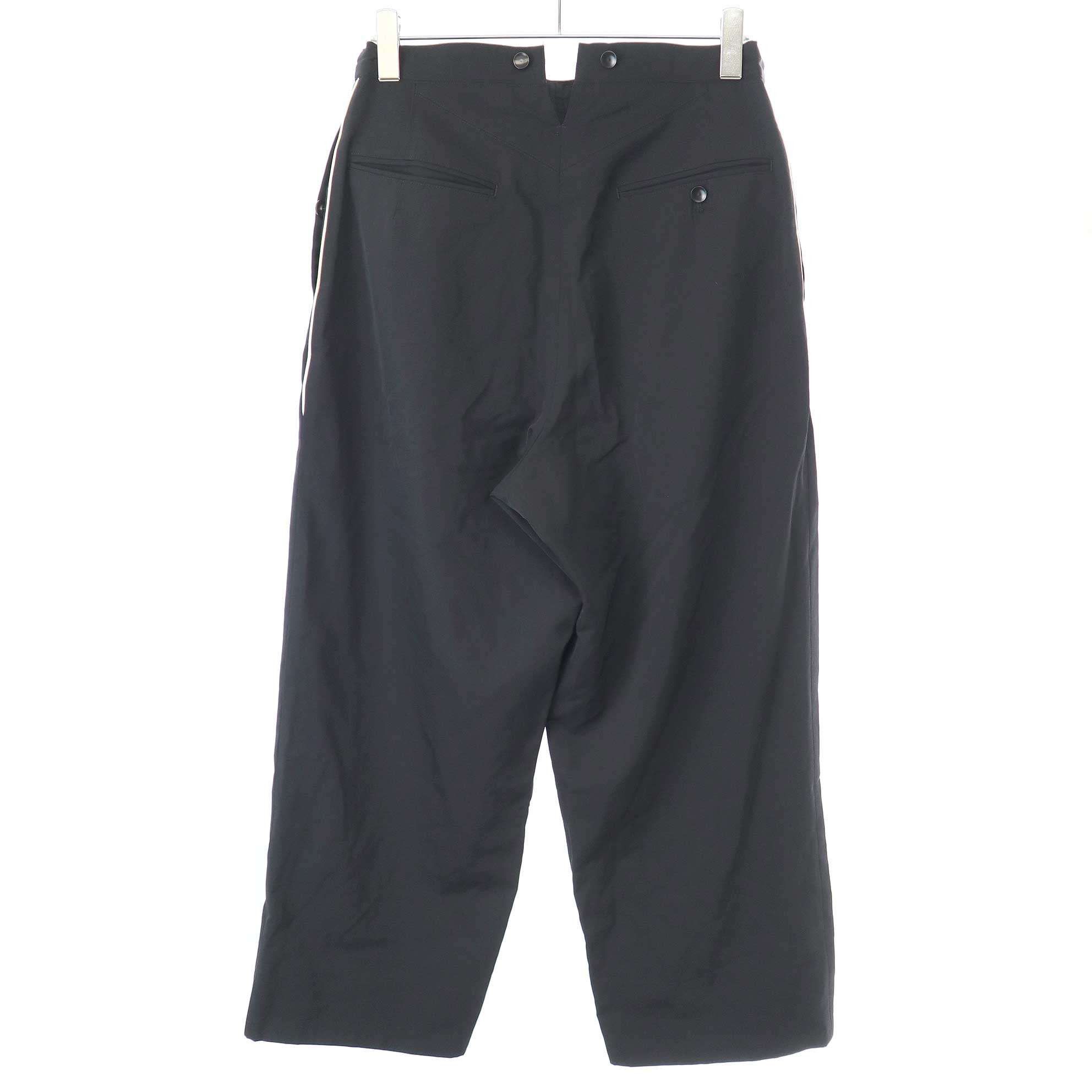 Yohji Yamamoto Yohji Yamamoto Pour Homme 03SS Side Piping Wool Wide Pants Size US 33 - 1 Thumbnail