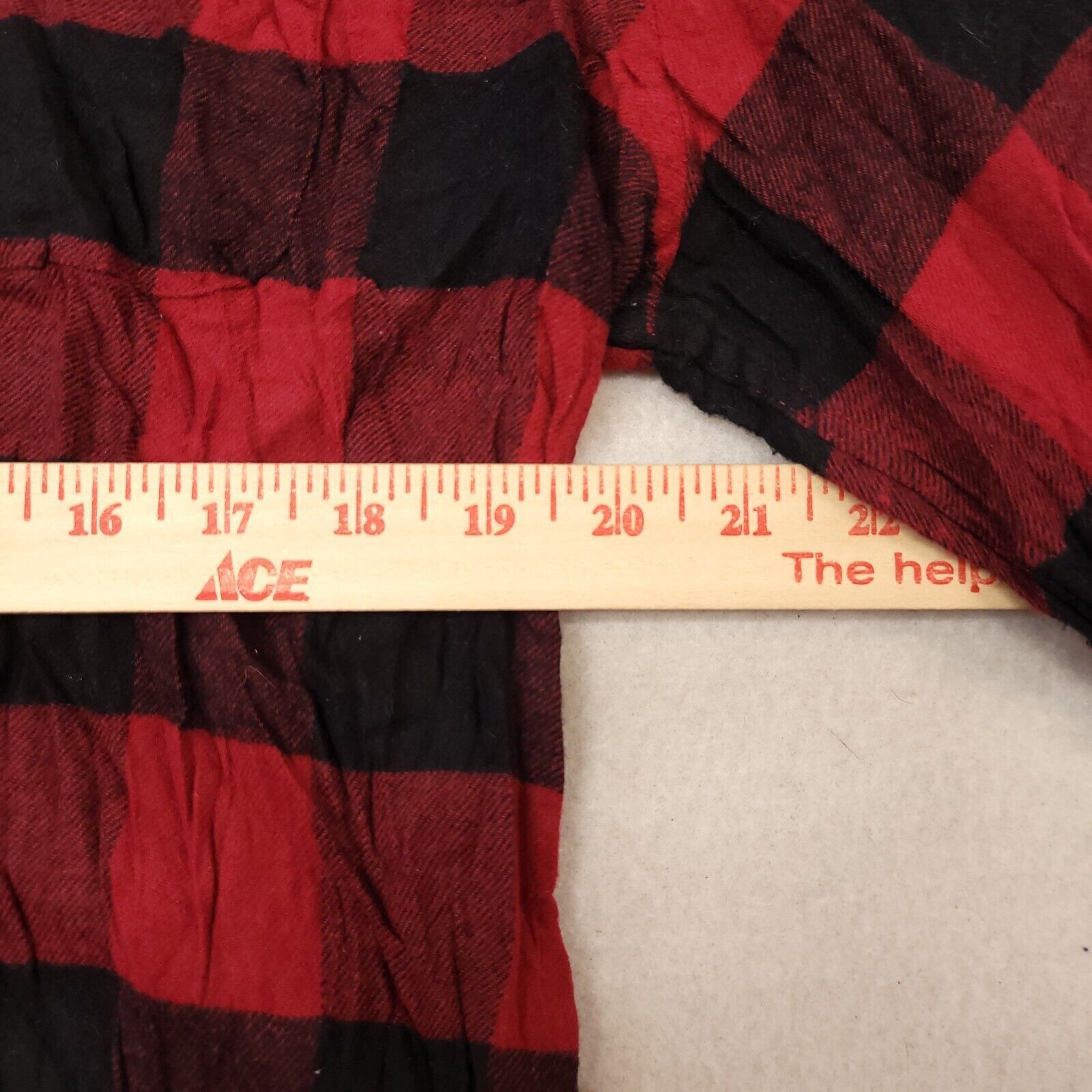 Croft & Barrow Croft & Barrow Buffalo Check Flannel Shirt Mens Size XL Red Size US XL / EU 56 / 4 - 9 Thumbnail