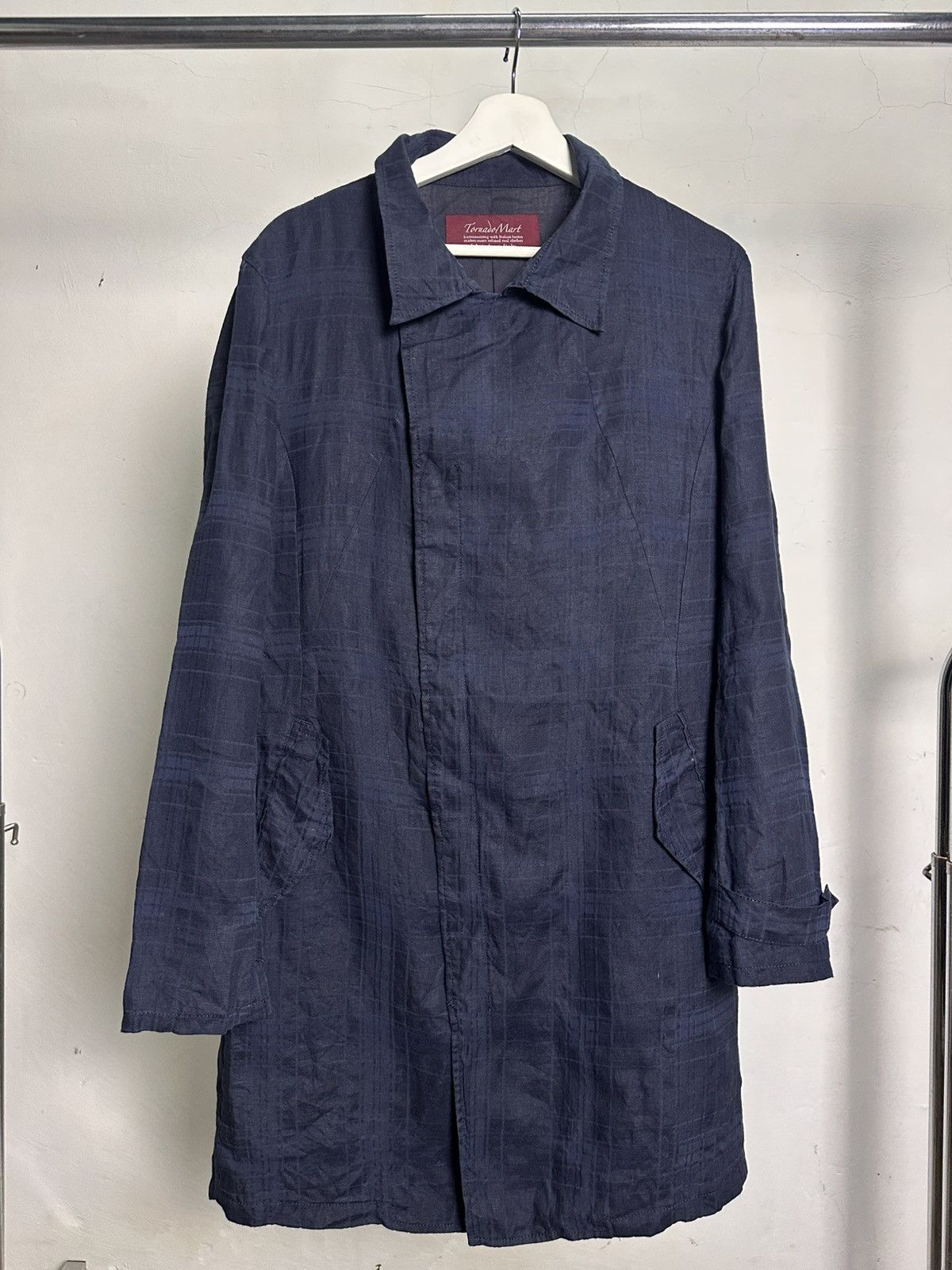 Tornado Mart Tornado Mart Asymmetrical Linen Jacket Red Label Size US L / EU 52-54 / 3 - 1 Thumbnail