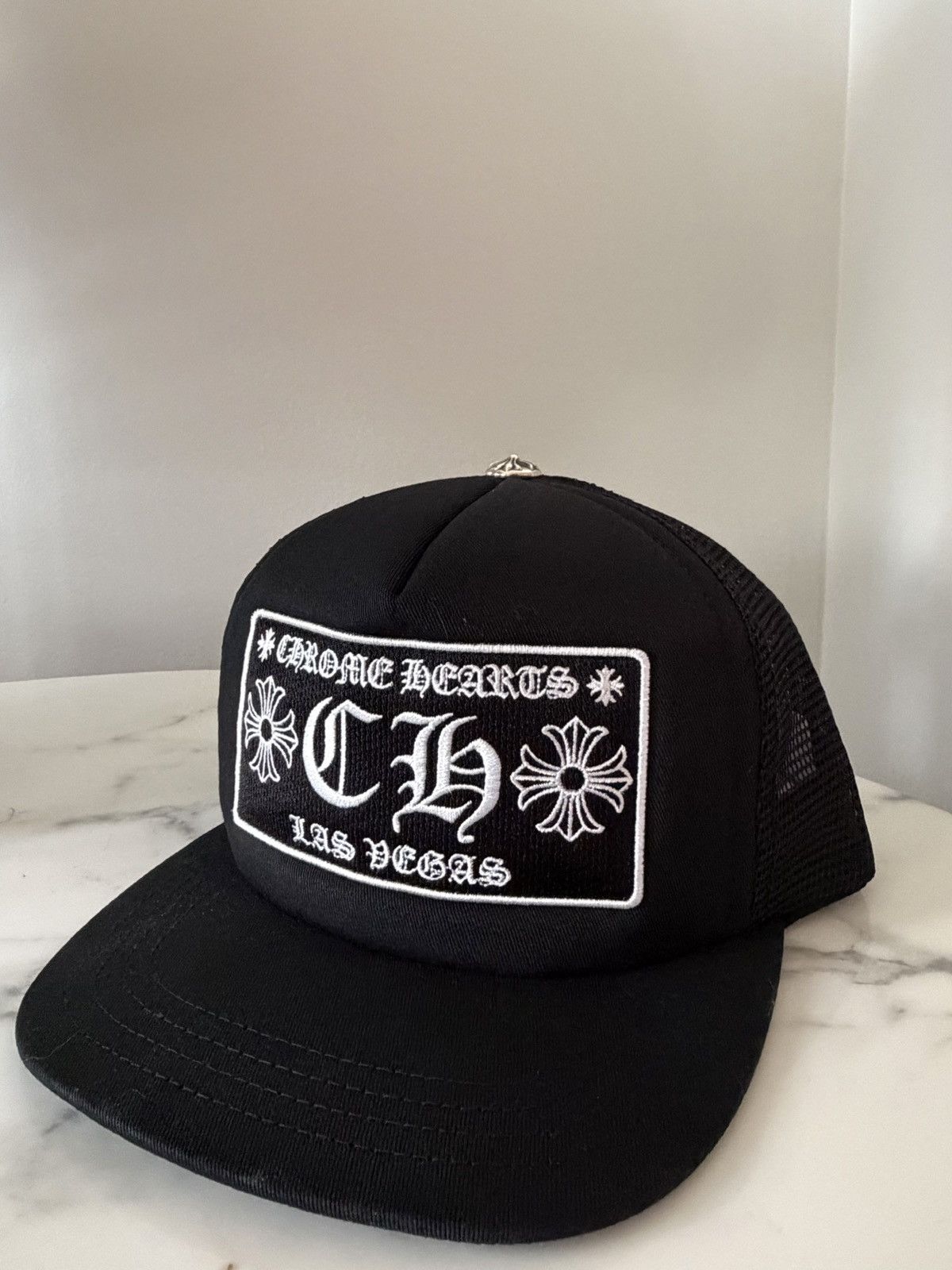 Chrome Hearts Chrome hearts las vegas exclusive trucker hat black Size ONE SIZE - 1 Thumbnail