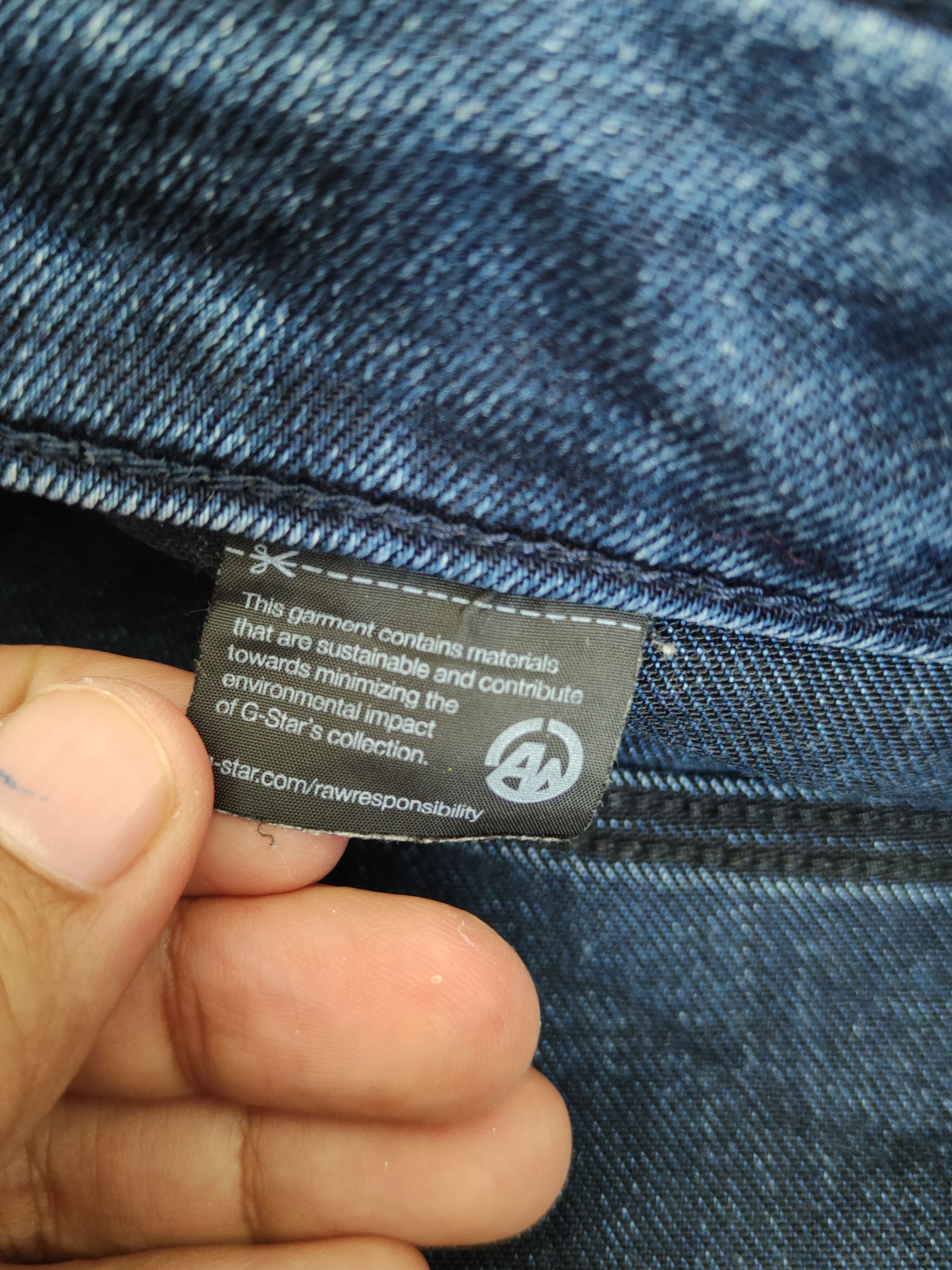 G-Star G Star Raw Dark Blue Distressed Ripped denim Jeans #W1911 Size US 28 / EU 44 - 20 Thumbnail