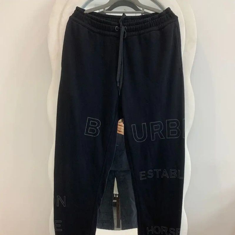 Burberry Burberry Casual Men's Black Cotton Pants Size US 26 / EU 42 - 1 Thumbnail