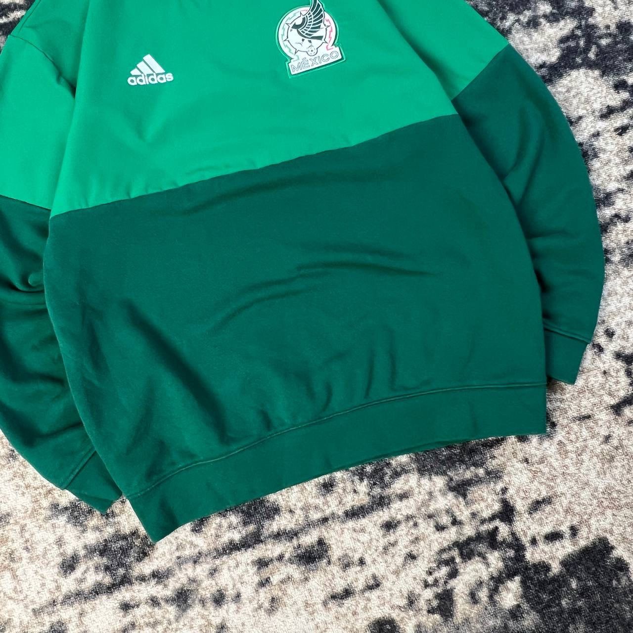 Adidas Adidas x Mexico Soccer Sweatshirt Blokecore Y2K Style Size US M / EU 48-50 / 2 - 3 Thumbnail