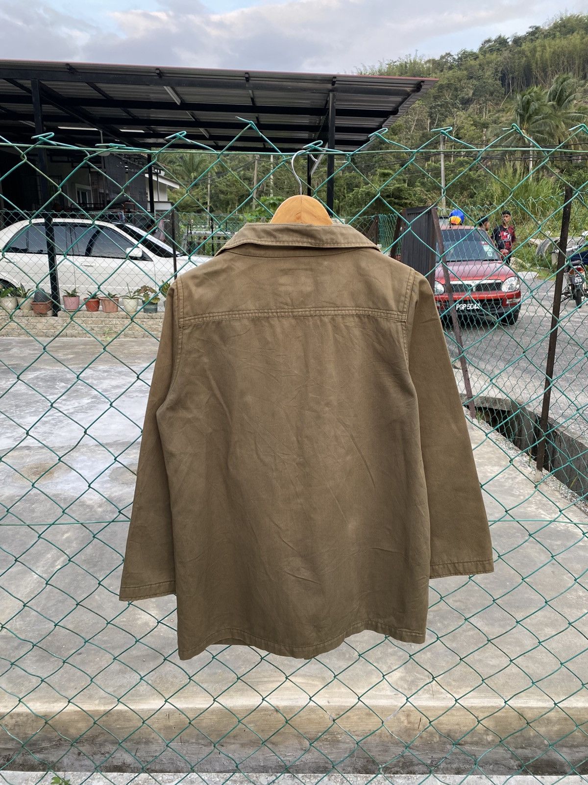 Japanese Brand Vintage Algonquins punk military sun faded jacket Size US M / EU 48-50 / 2 - 2 Thumbnail