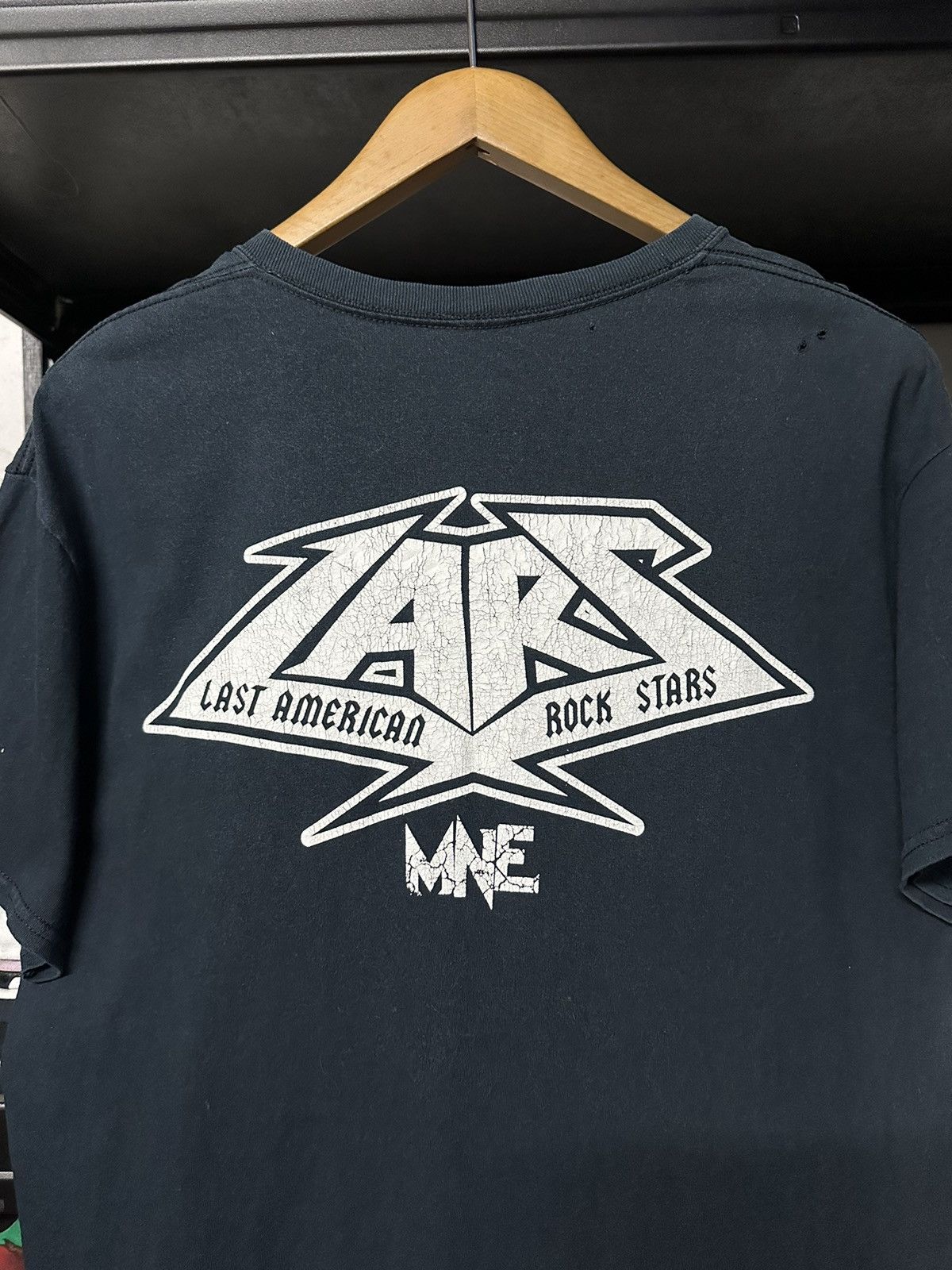 Band Tees × Vintage Vintage LAST MNE Last American Rock Stars Sun Faded Tee Size US L / EU 52-54 / 3 - 4 Thumbnail