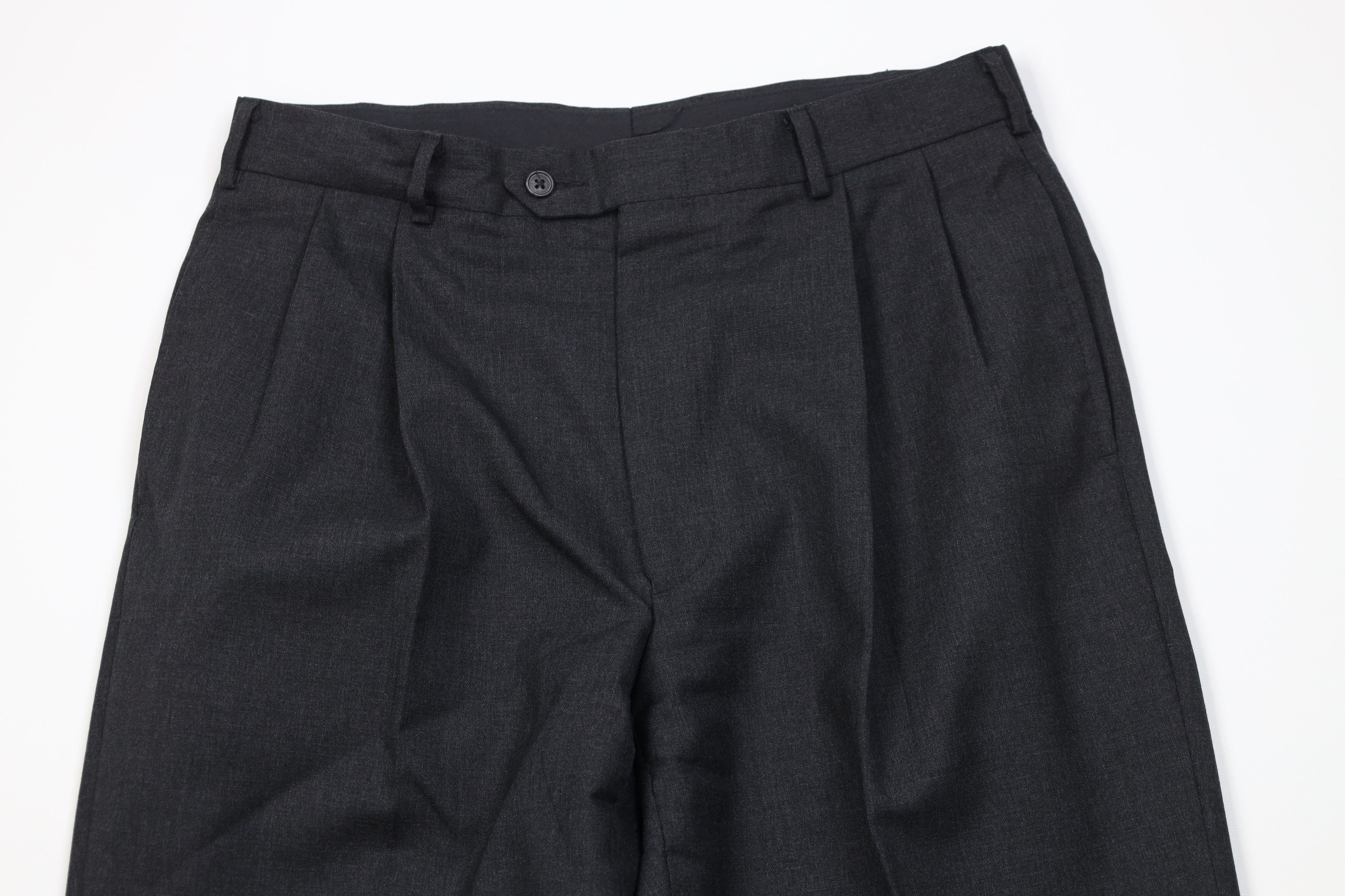 Vintage Vintage 90s Streetwear Wide Leg Chino Pants Gray USA Size US 32 / EU 48 - 2 Thumbnail