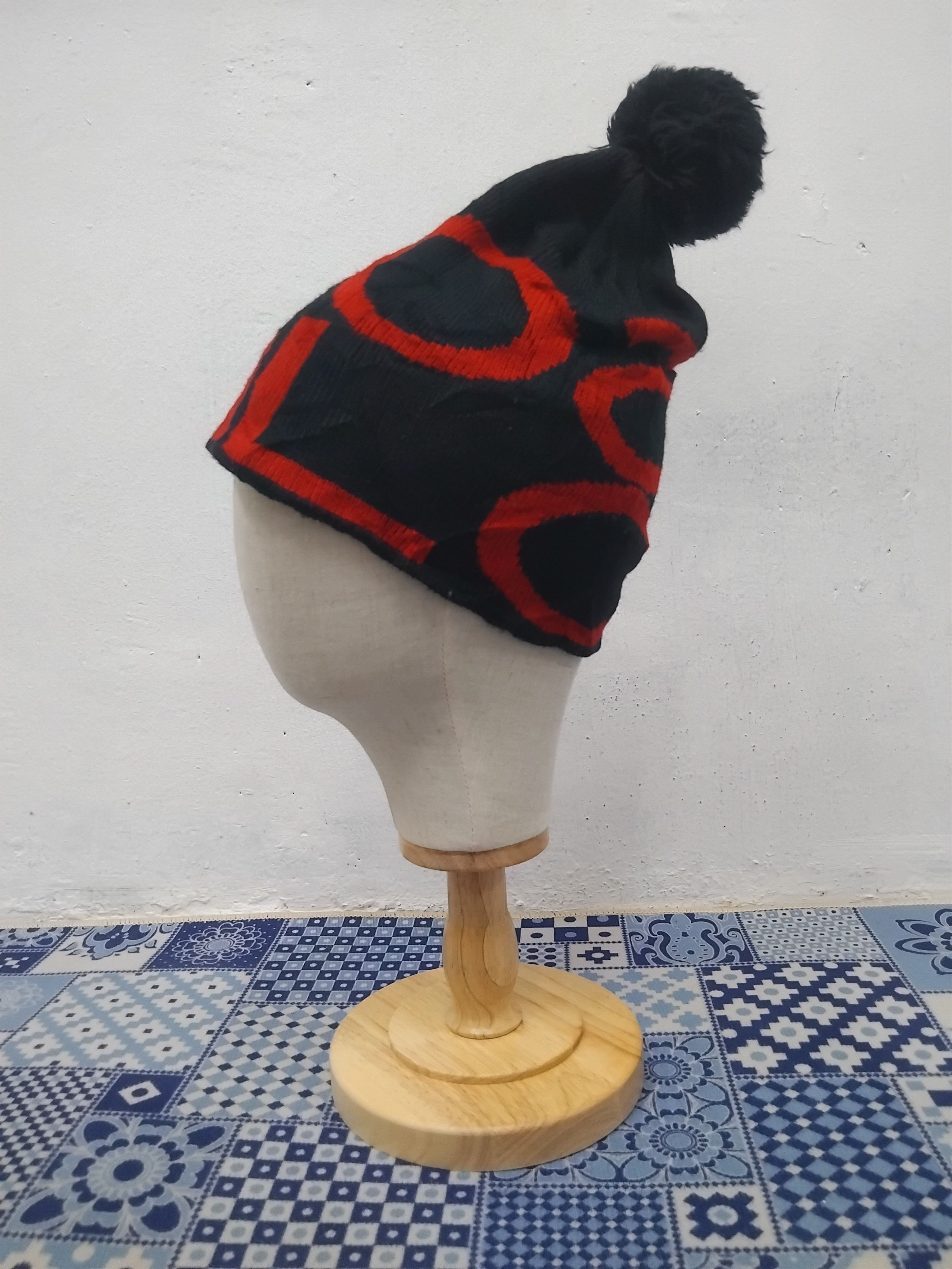 Japanese Brand 💥Coal black beanie hat Size ONE SIZE - 6 Thumbnail