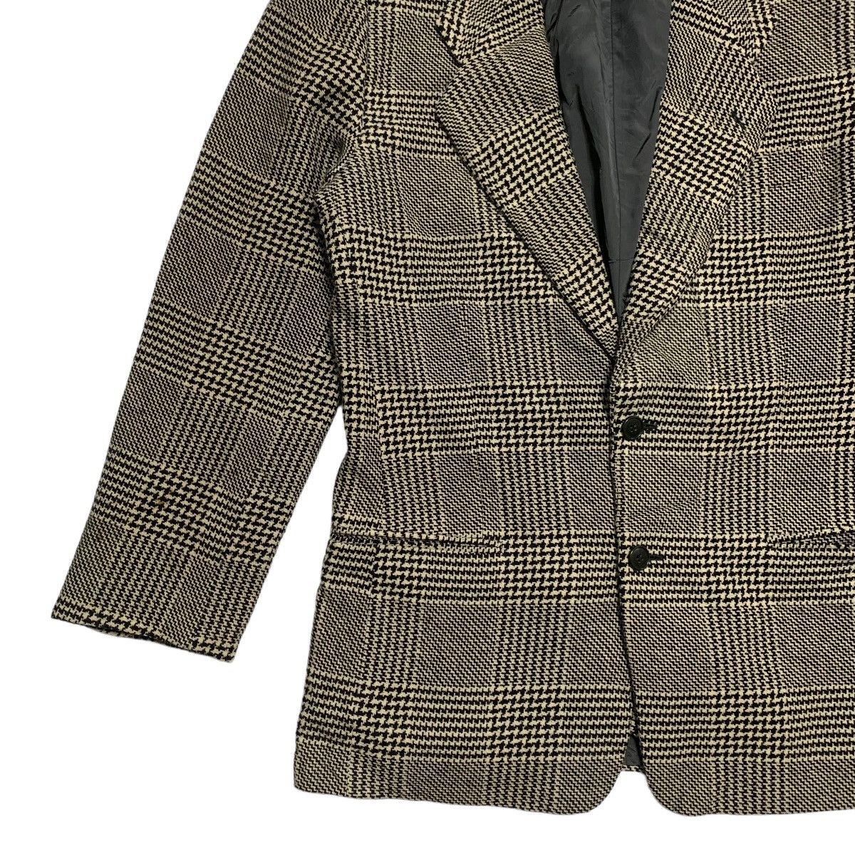 Giorgio Armani Vintage Giorgio Armani Plaid Blazer Size 46R - 2 Thumbnail